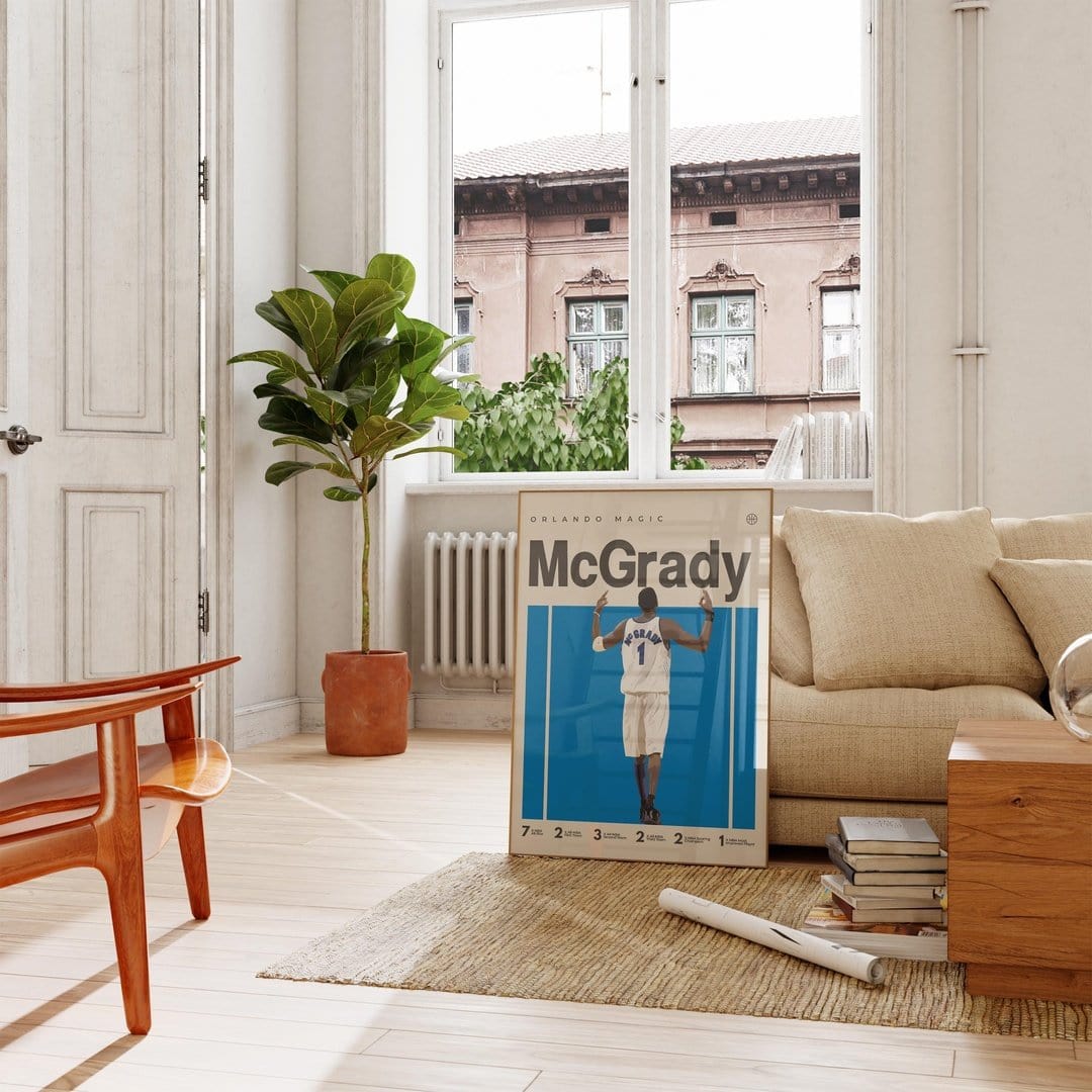 Tracey McGrady Poster Print, Orlando Magic-Big Weekend