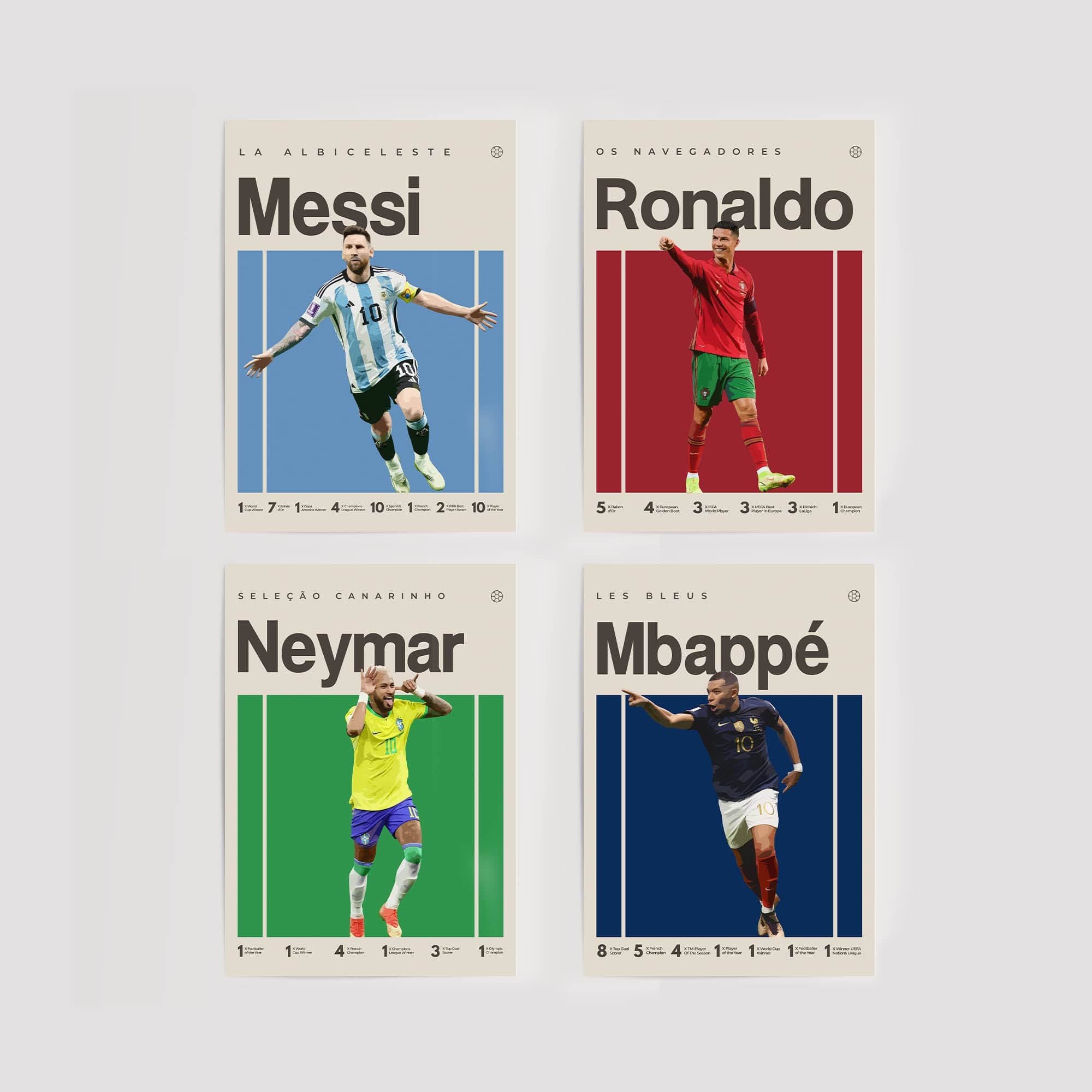 Football GOAT Bundle (Set of 4)