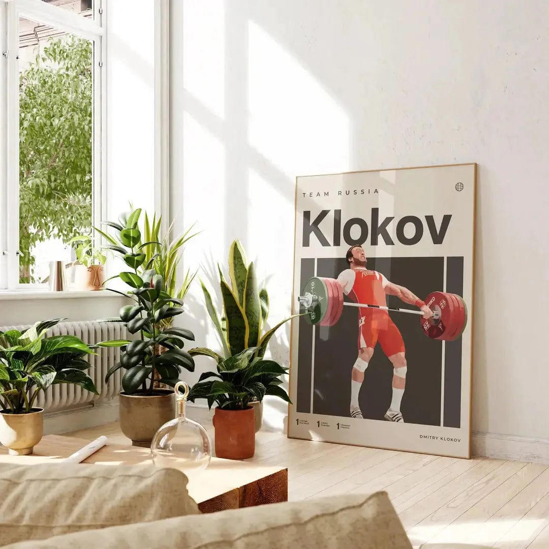 Dmitry Klokov Poster for sale