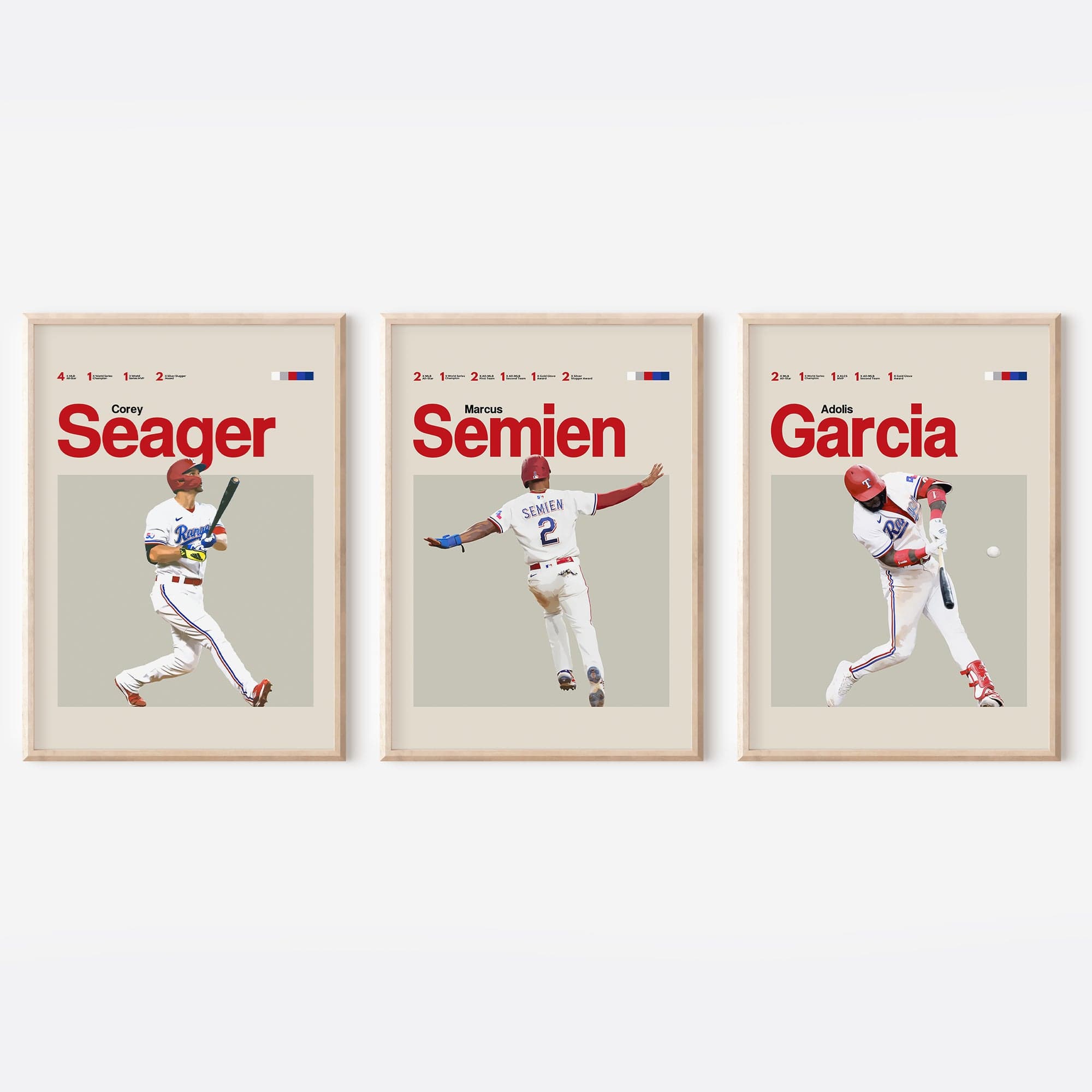 Texas Rangers Bundle (Set of 3)