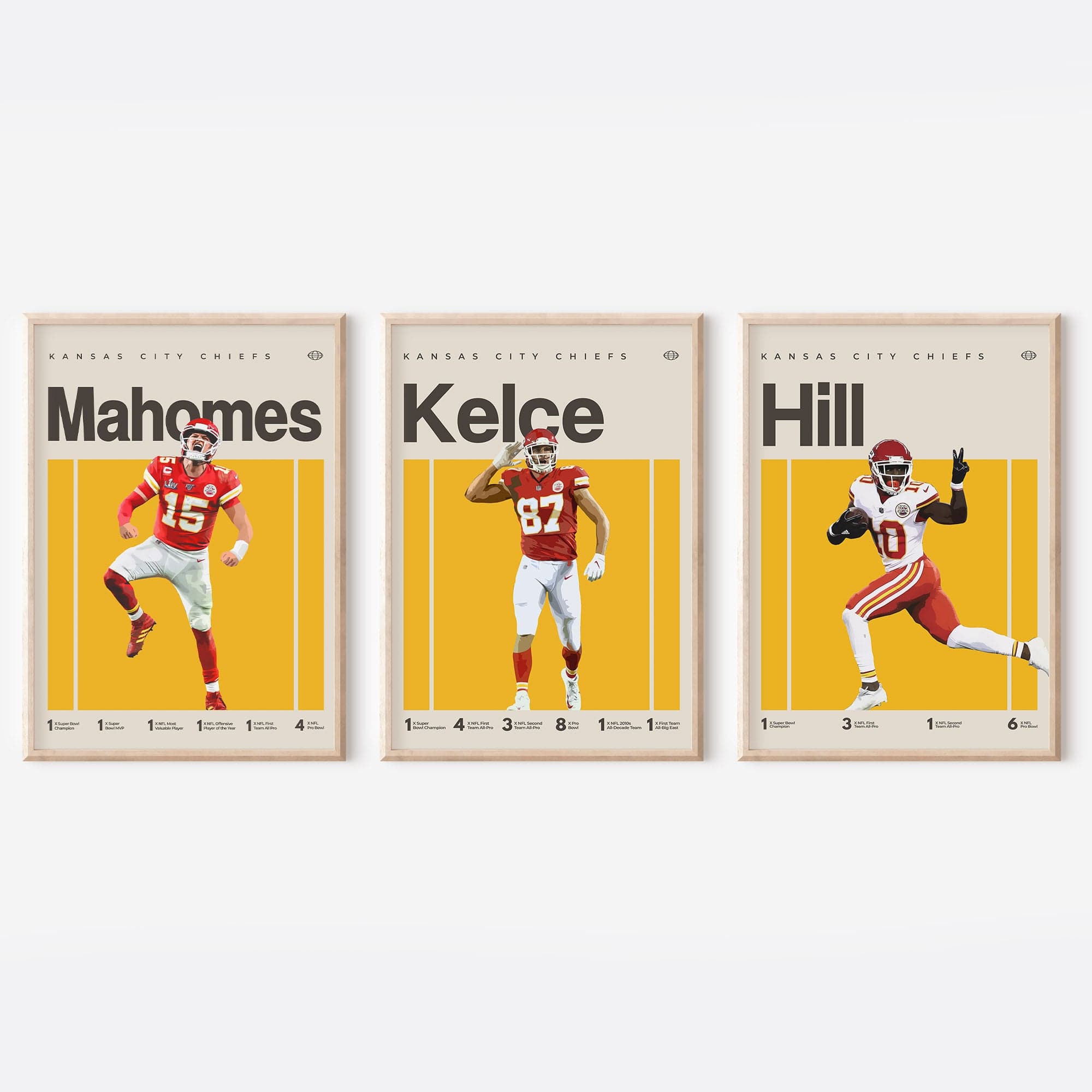 Kansas City Chiefs Bundle (Set of 3)