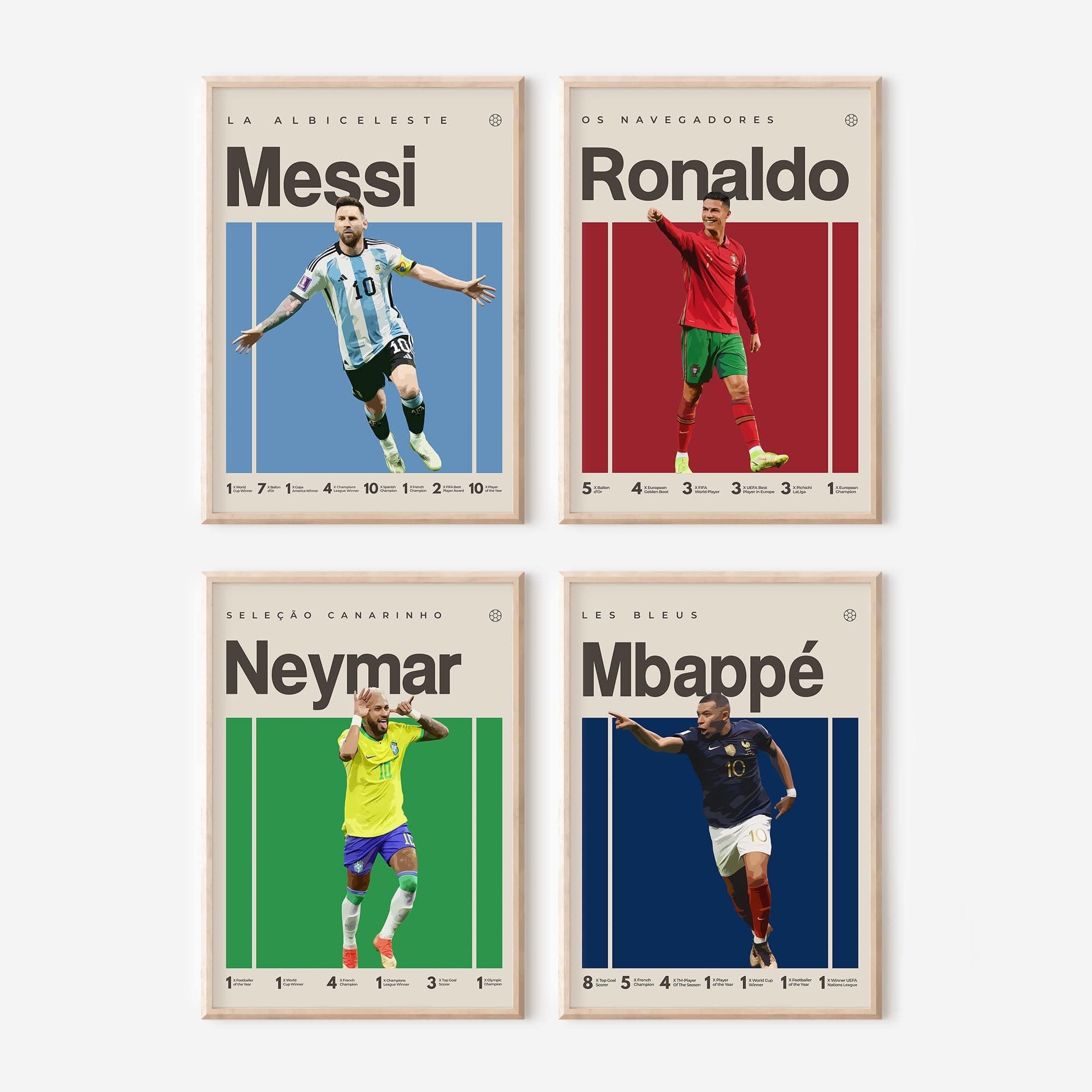 Football GOAT Bundle (Set of 4)