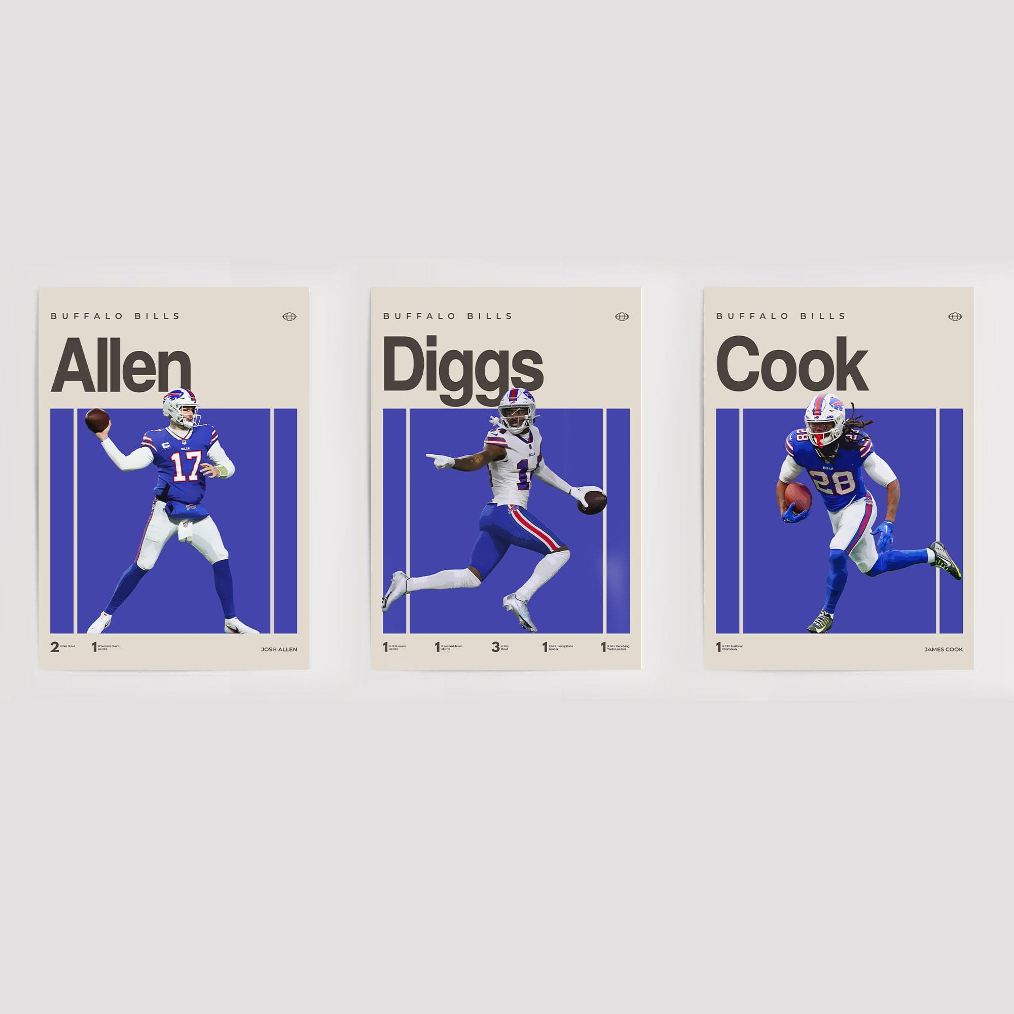 Buffalo Bills Bundle (Set of 3)