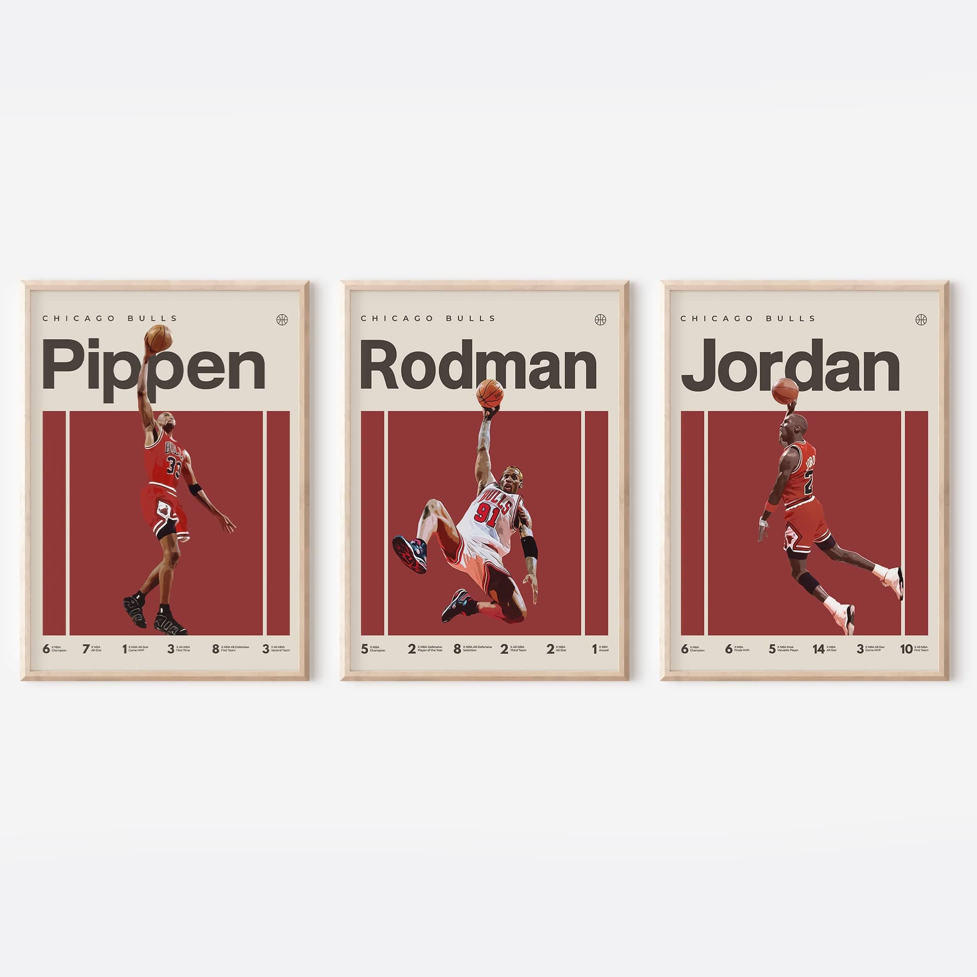 Chicago Bulls Bundle (Set of 3)