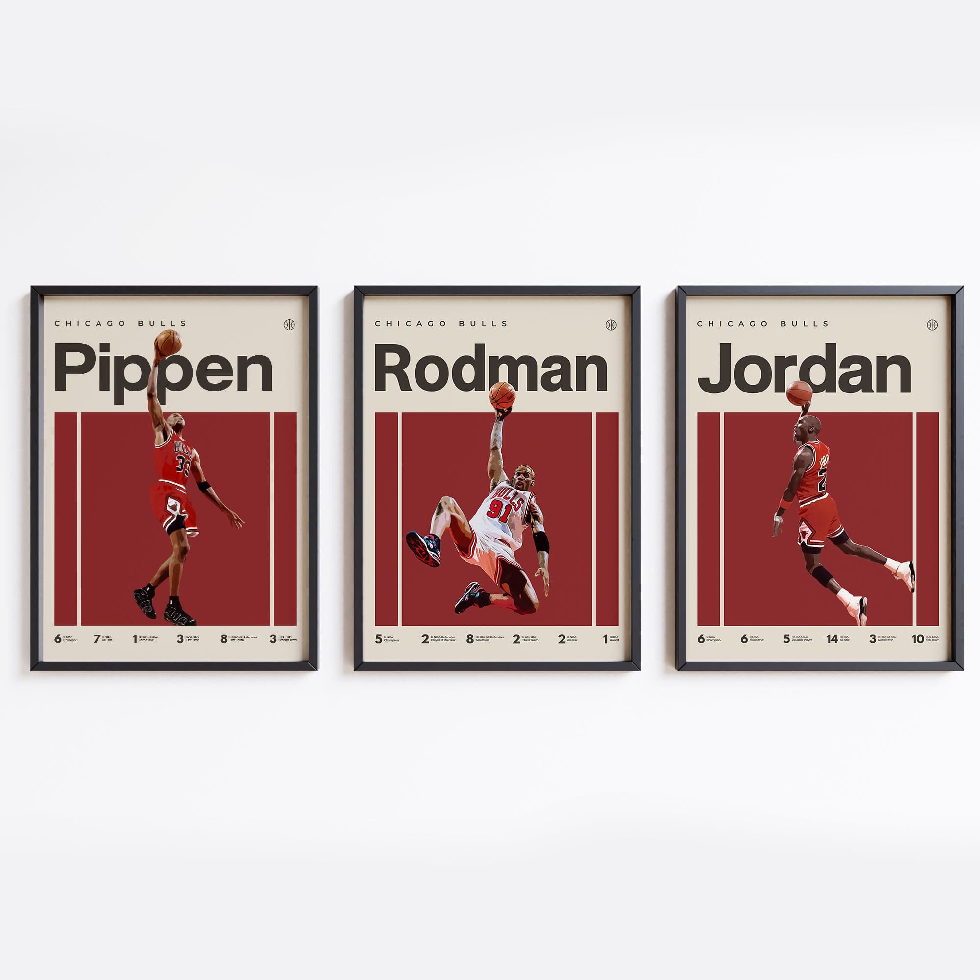 Chicago Bulls Bundle (Set of 3)
