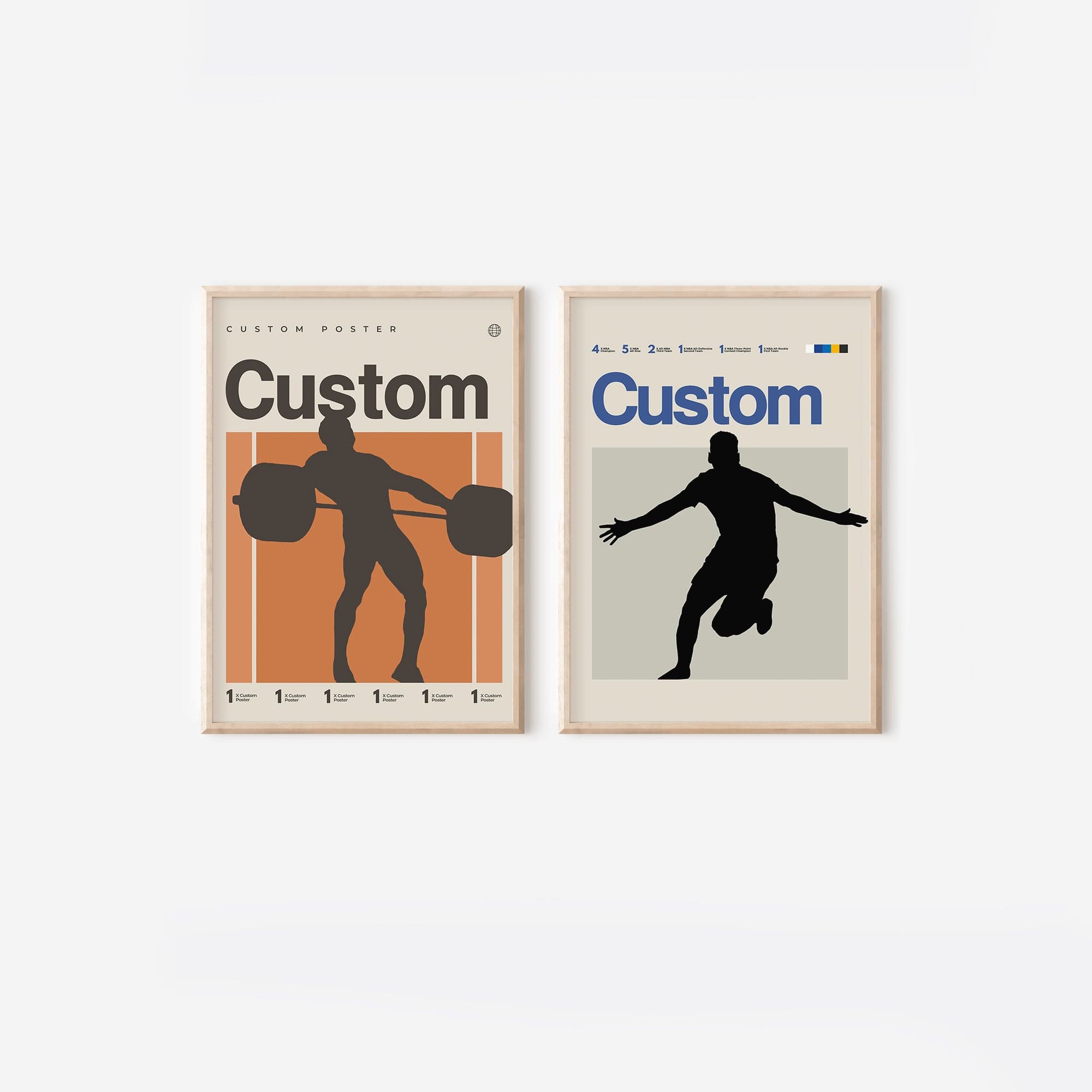 Custom Athlete Poster