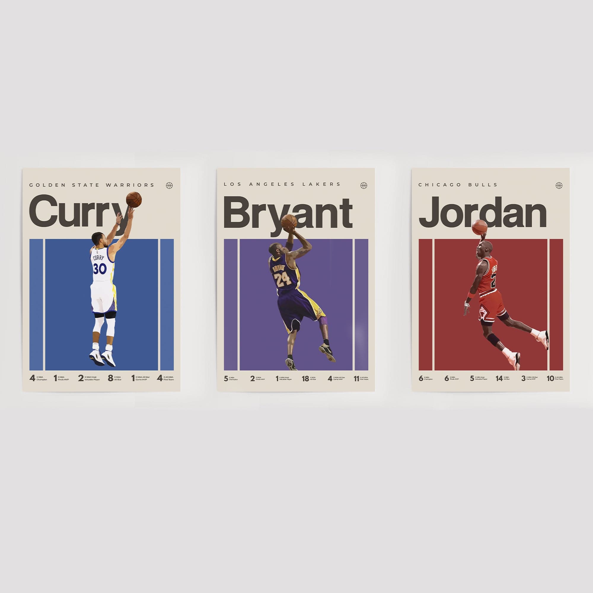 NBA GOATS Bundle (Set of 3)