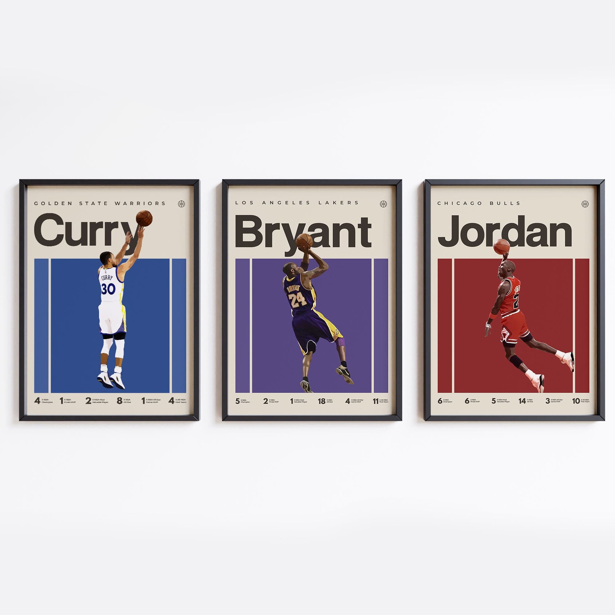 NBA GOATS Bundle (Set of 3)