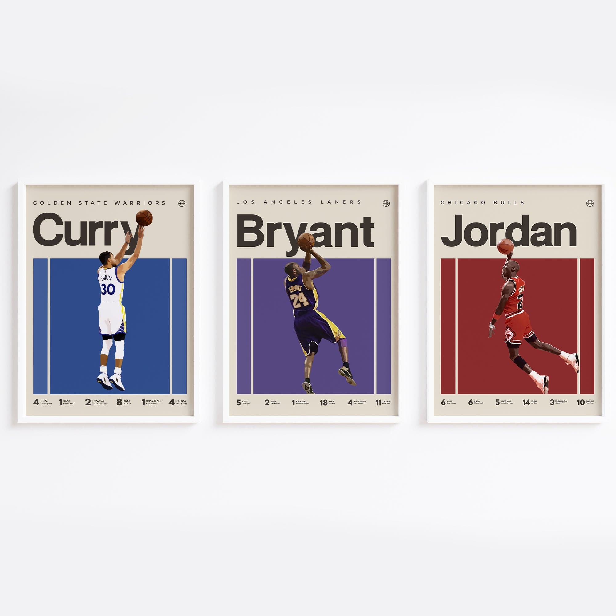 NBA GOATS Bundle (Set of 3)