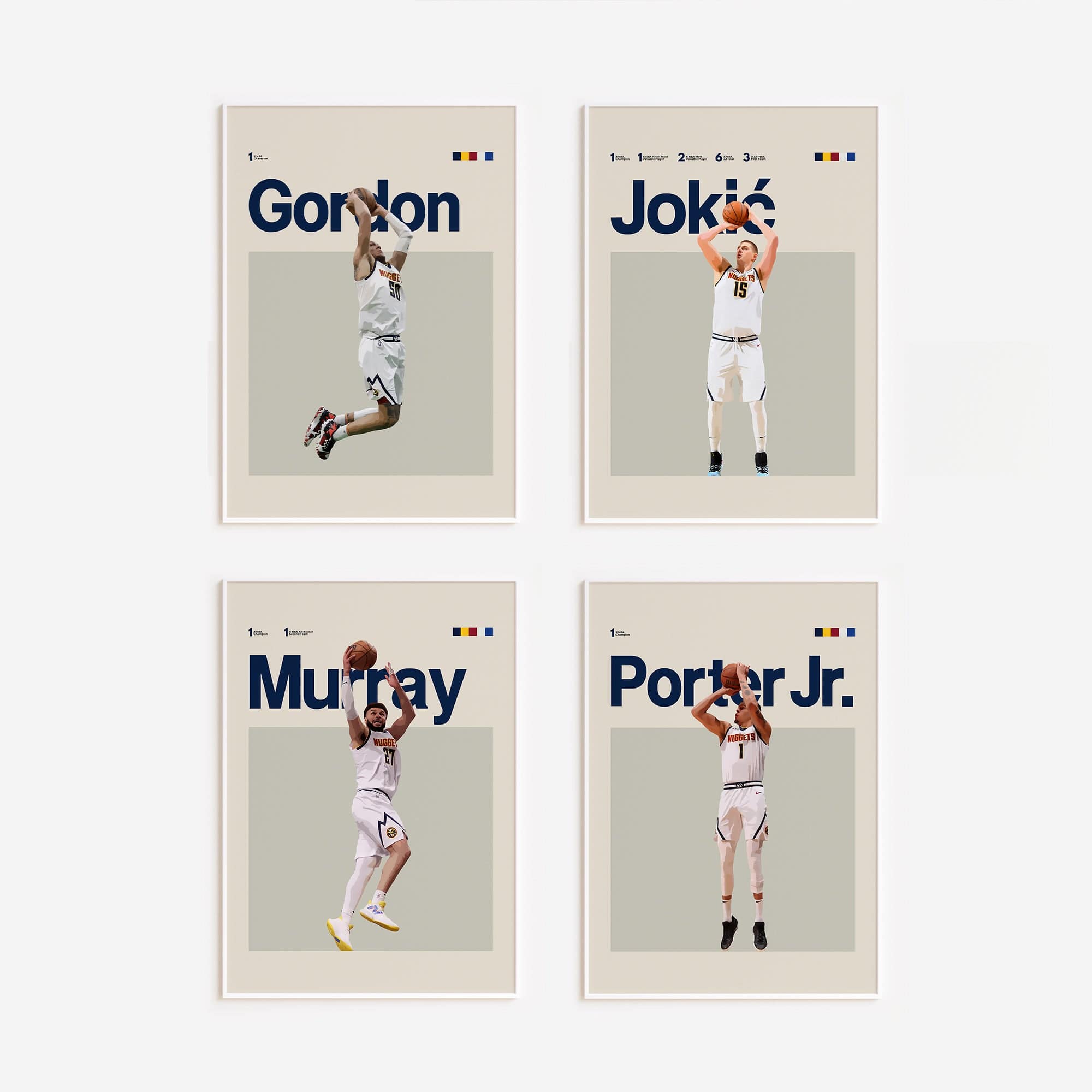 Denver Nuggets Bundle (Set of 4)
