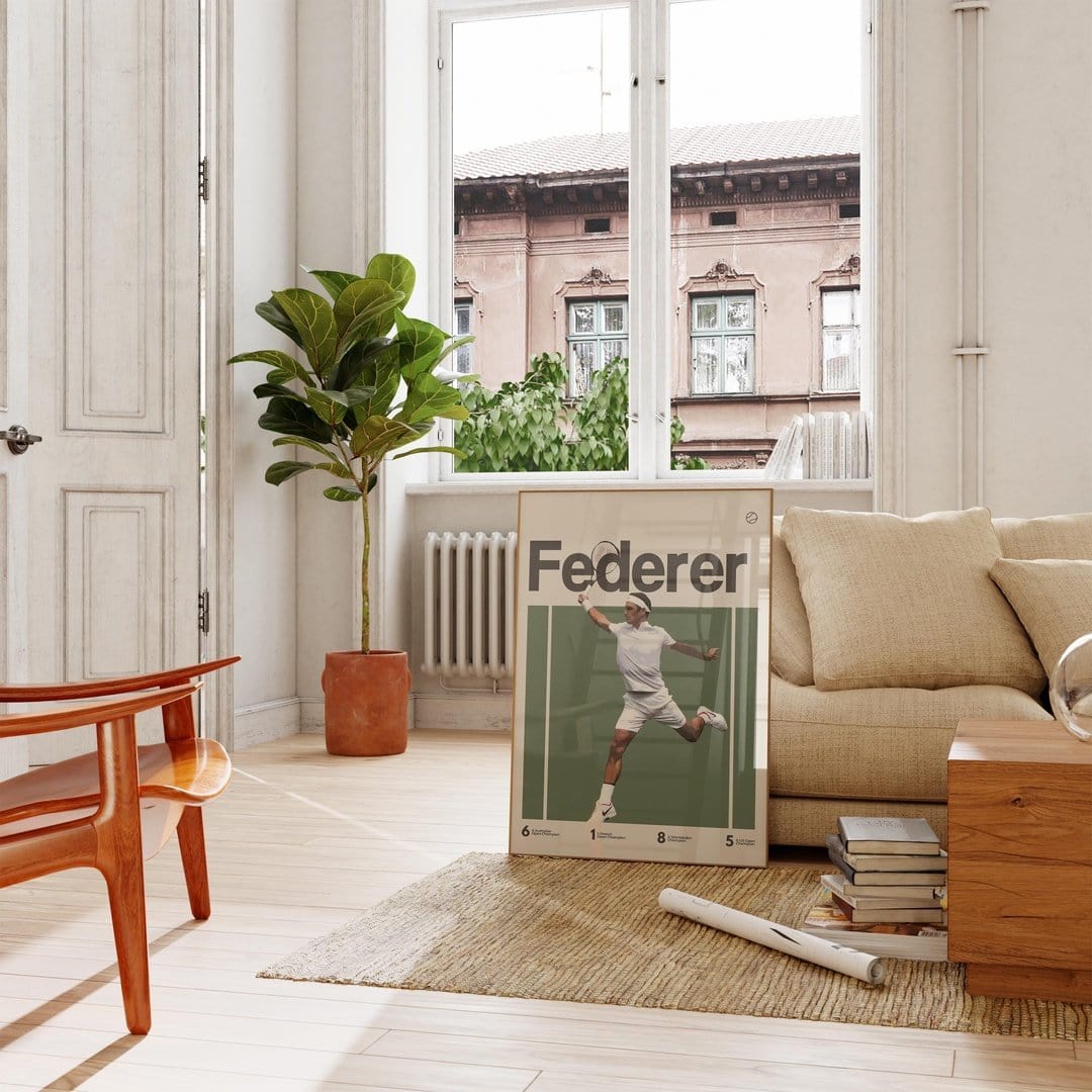 Roger Federer Poster Print, Tennis-Big Weekend