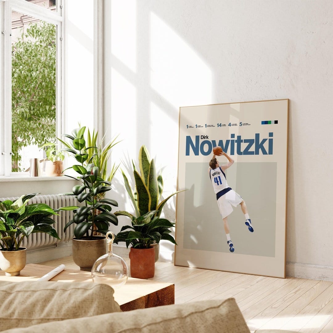 Dirk Nowitzki Poster for sale