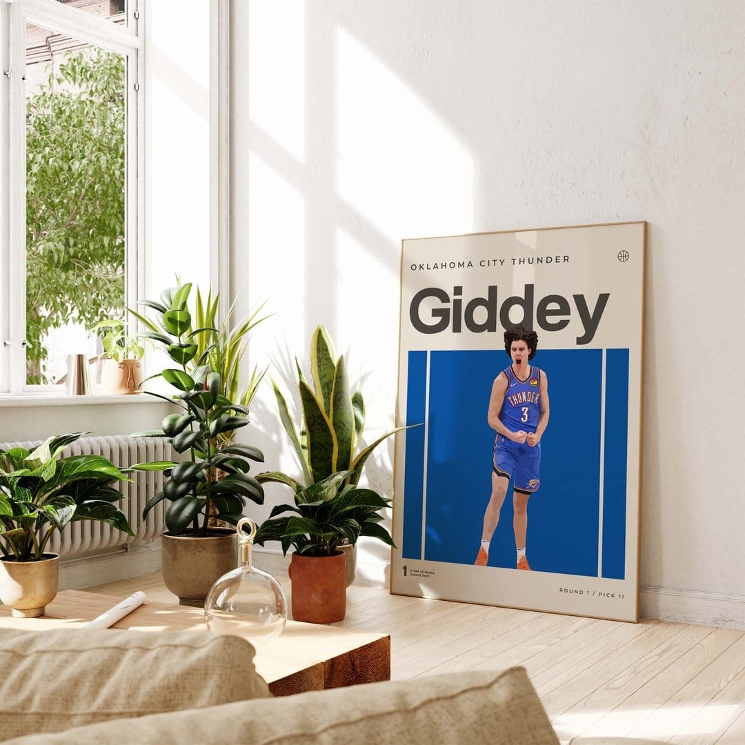 osh Giddey Poster for sale