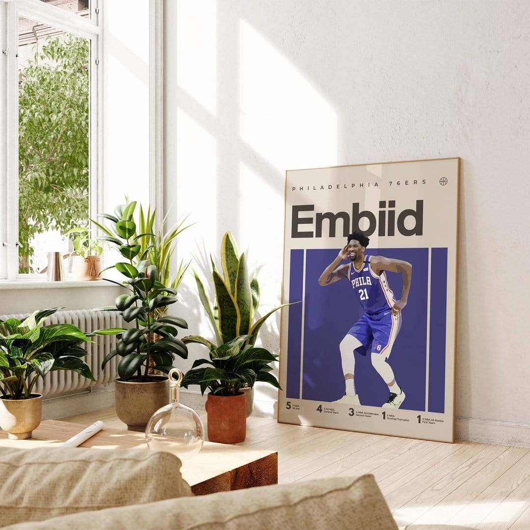 Joel Embiid Poster for sale