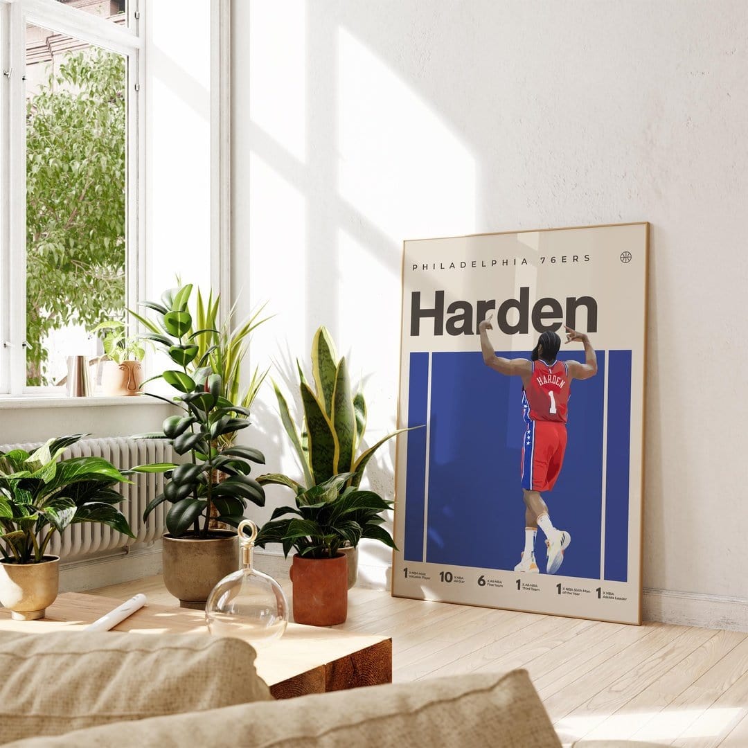 James Harden poster for sale