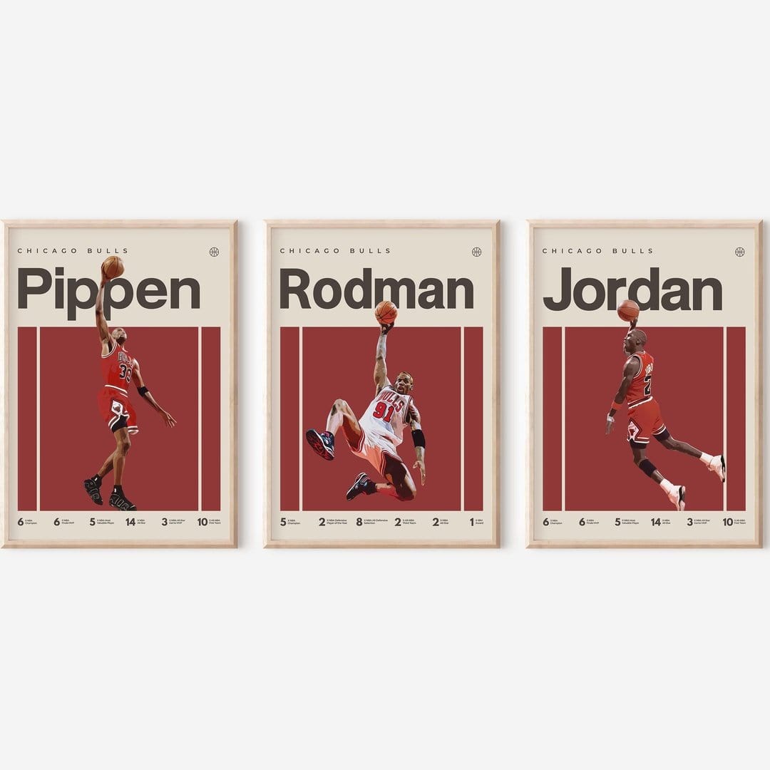 Scottie Pippen poster print, Chicago Bulls-Big Weekend