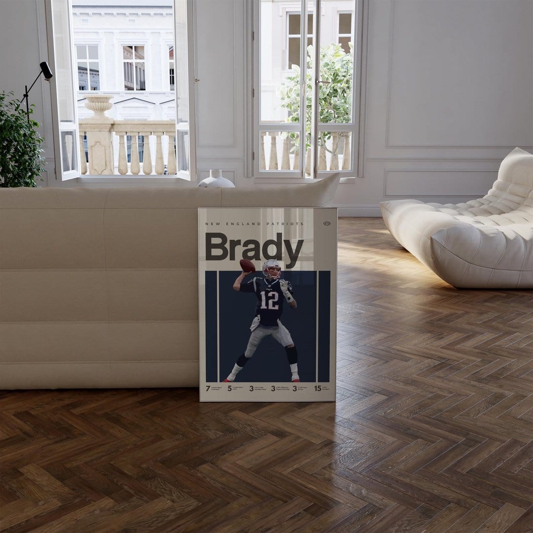 Tom Brady poster, New England Patriots-Big Weekend