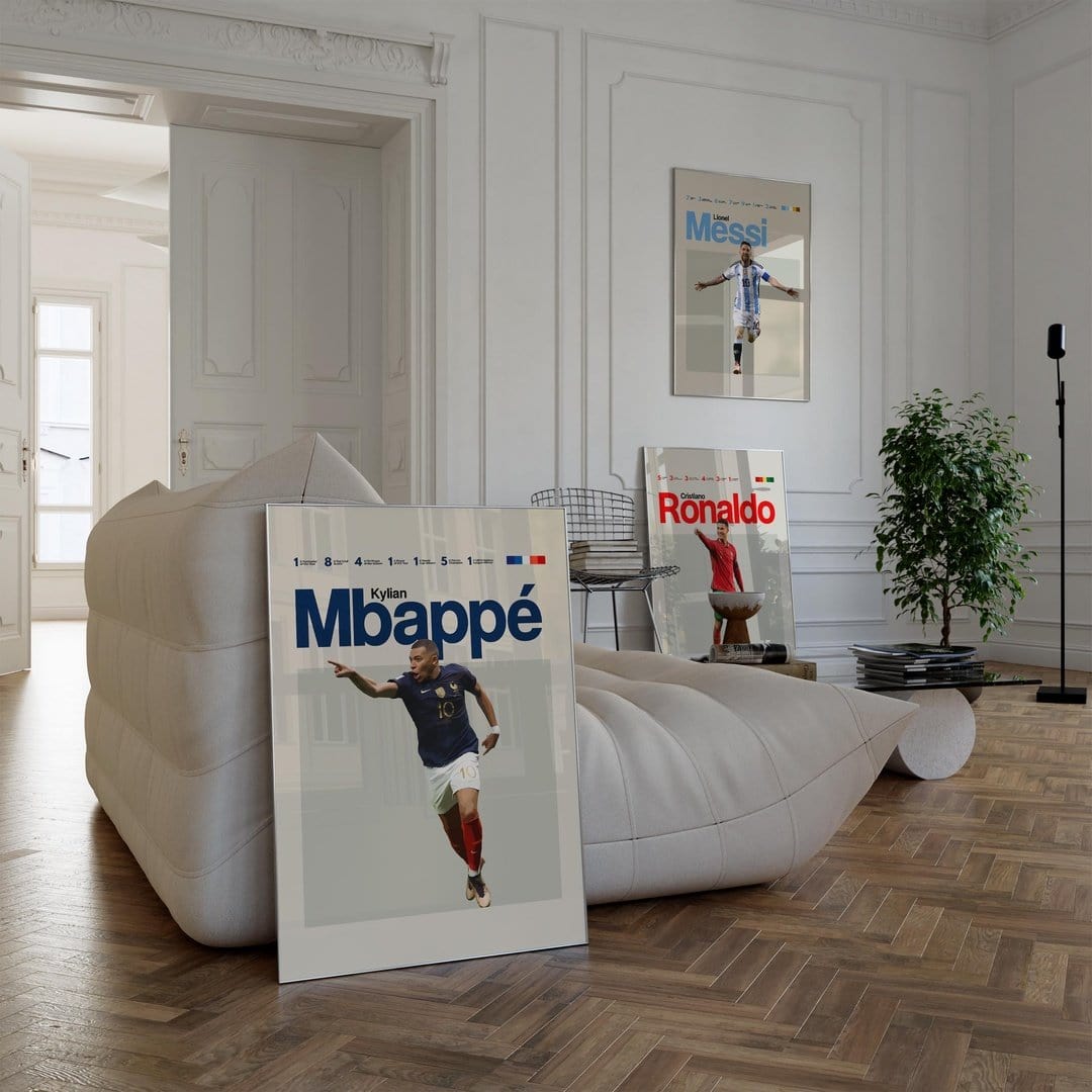 Kylian Mbappe PSG poster-Big Weekend
