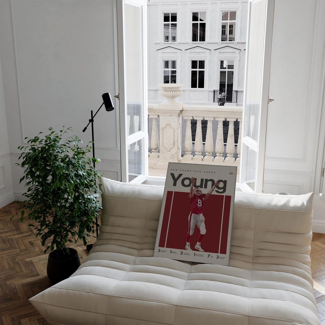 Steve Young poster print, San Francisco 49ers-Big Weekend