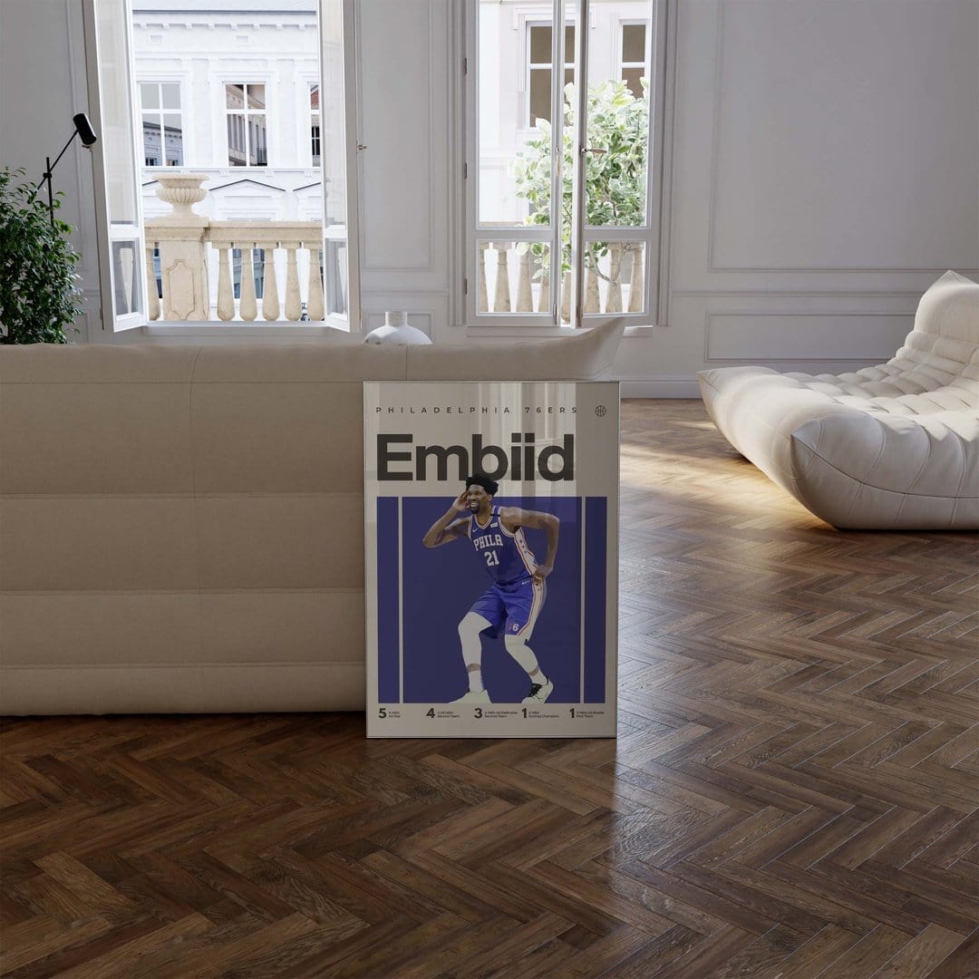 Joel Embiid poster, Philadelphia 76ers-Big Weekend