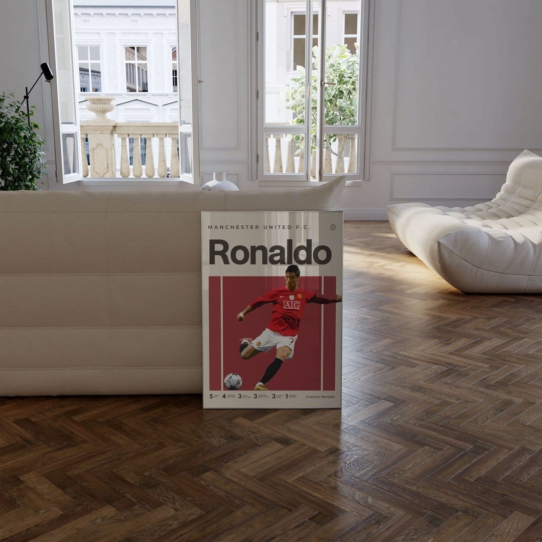 Cristiano Ronaldo Poster Print, Manchester United-Big Weekend