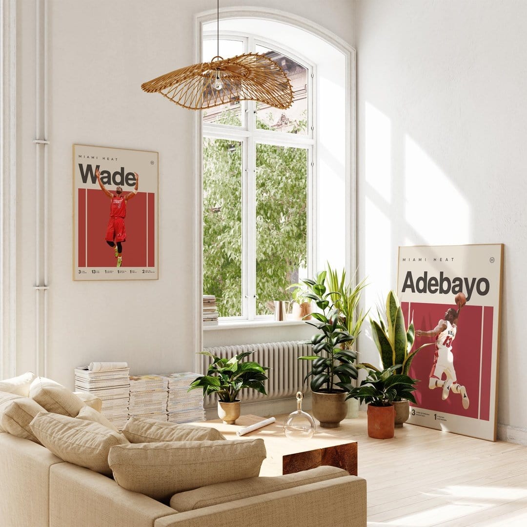 Bam Adebayo Poster Print, Miami Heat-Big Weekend