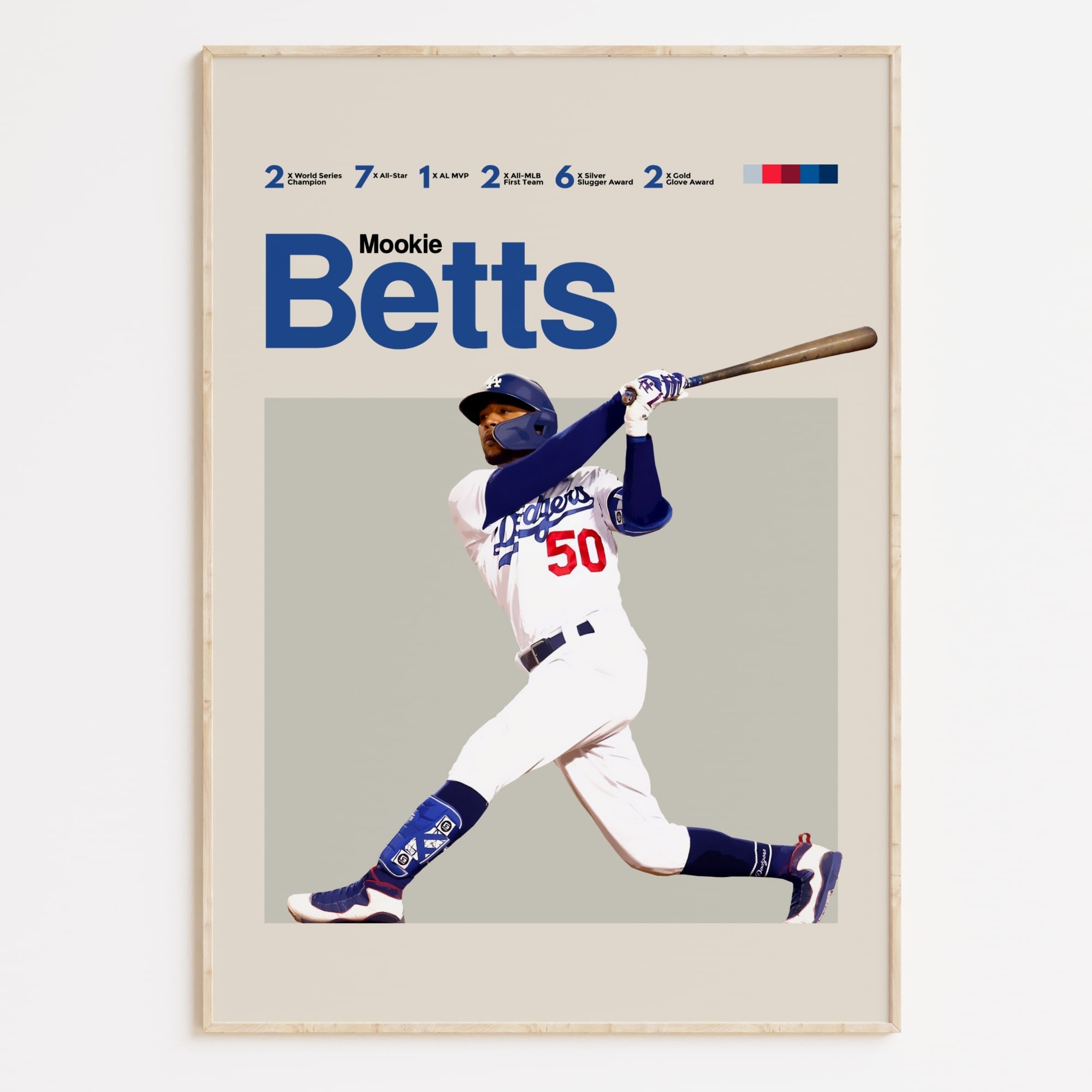 Mookie Betts Poster