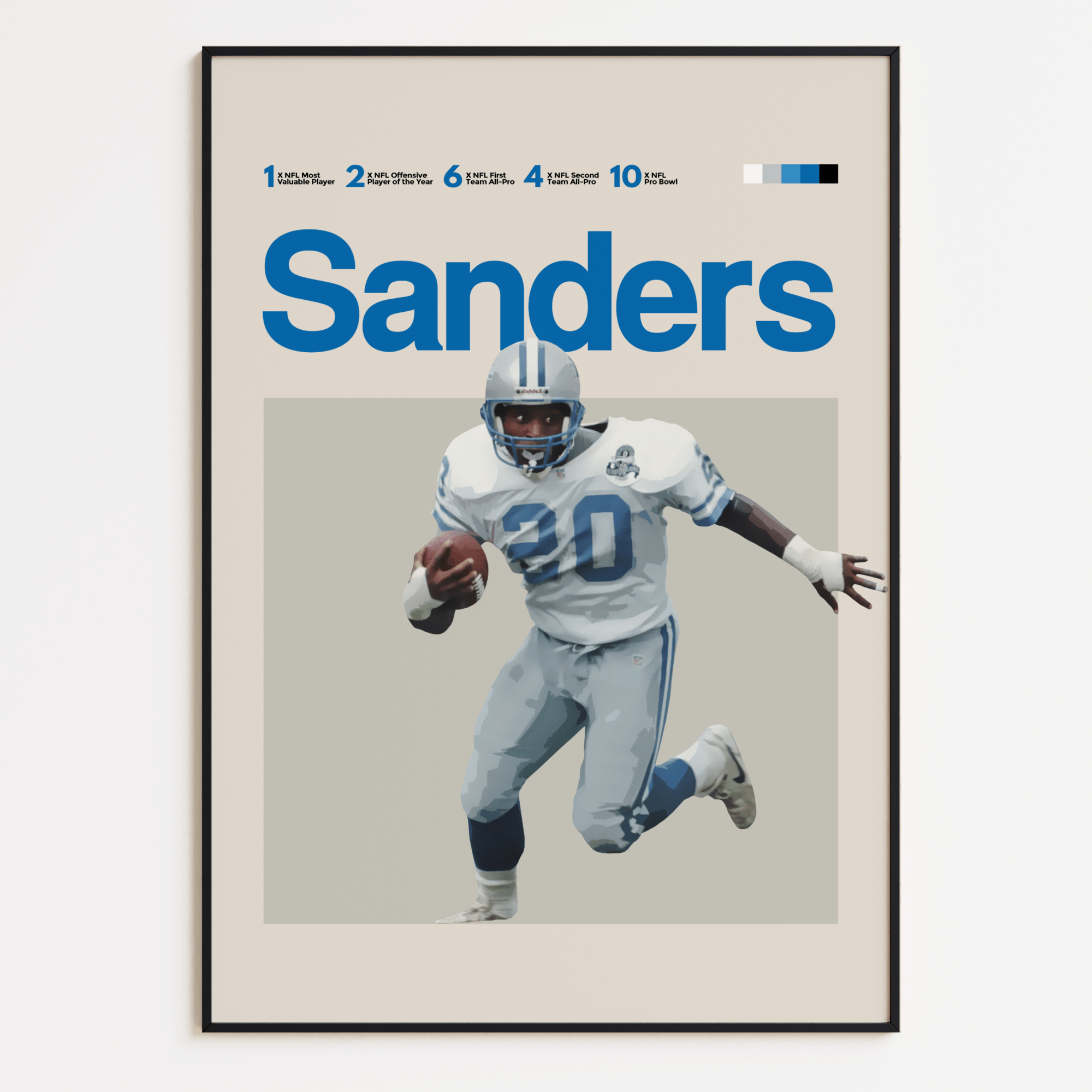 Barry Sanders, Detroit Lions