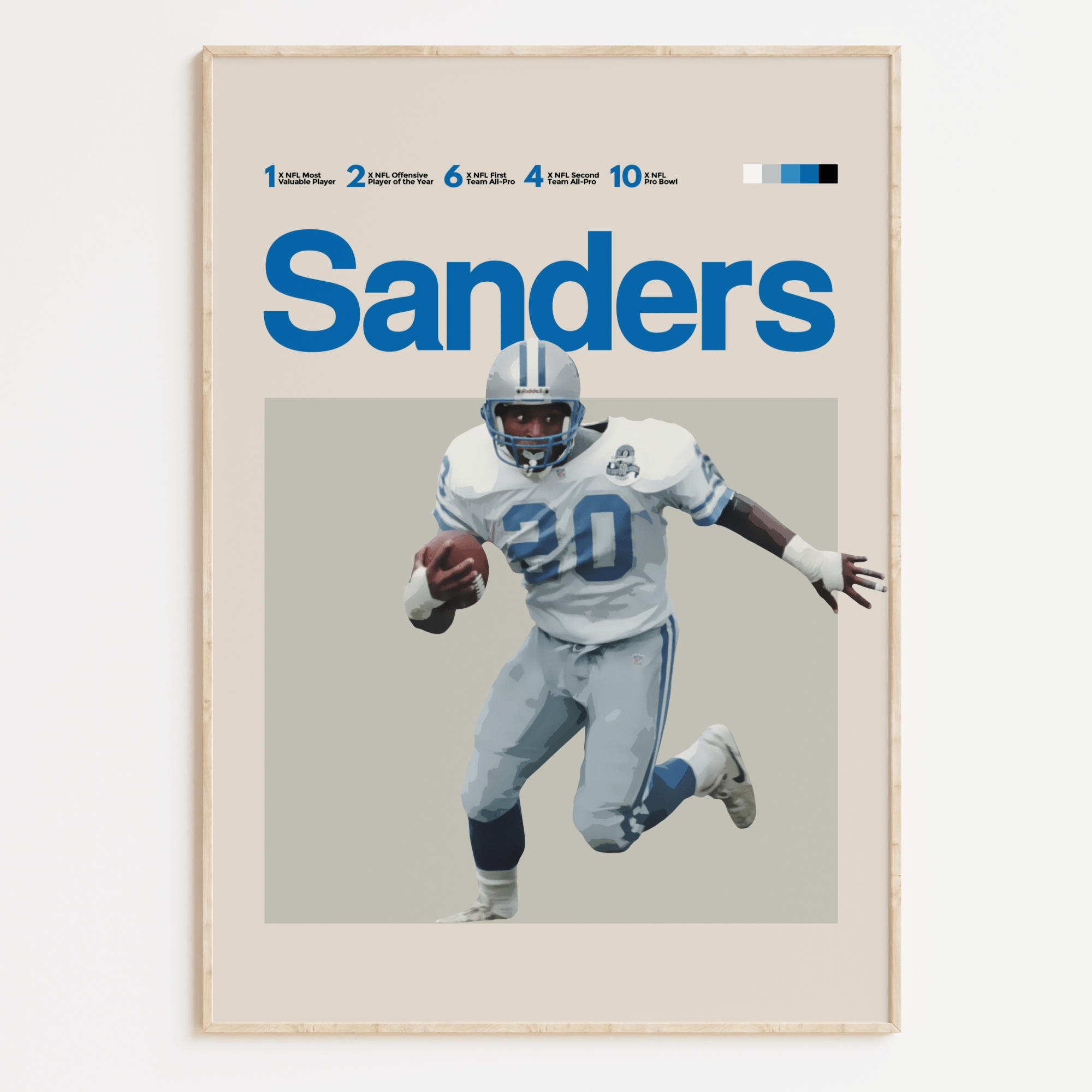 Barry Sanders, Detroit Lions