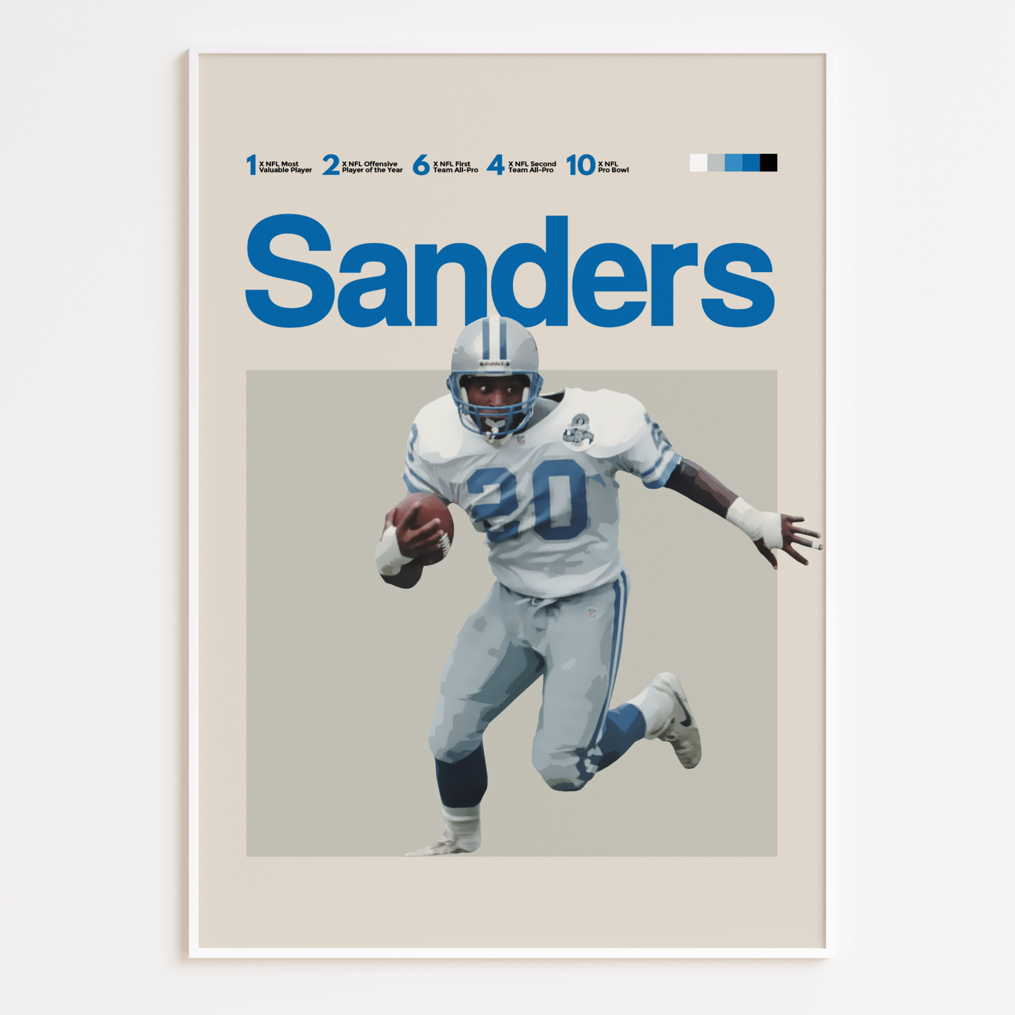 Barry Sanders, Detroit Lions