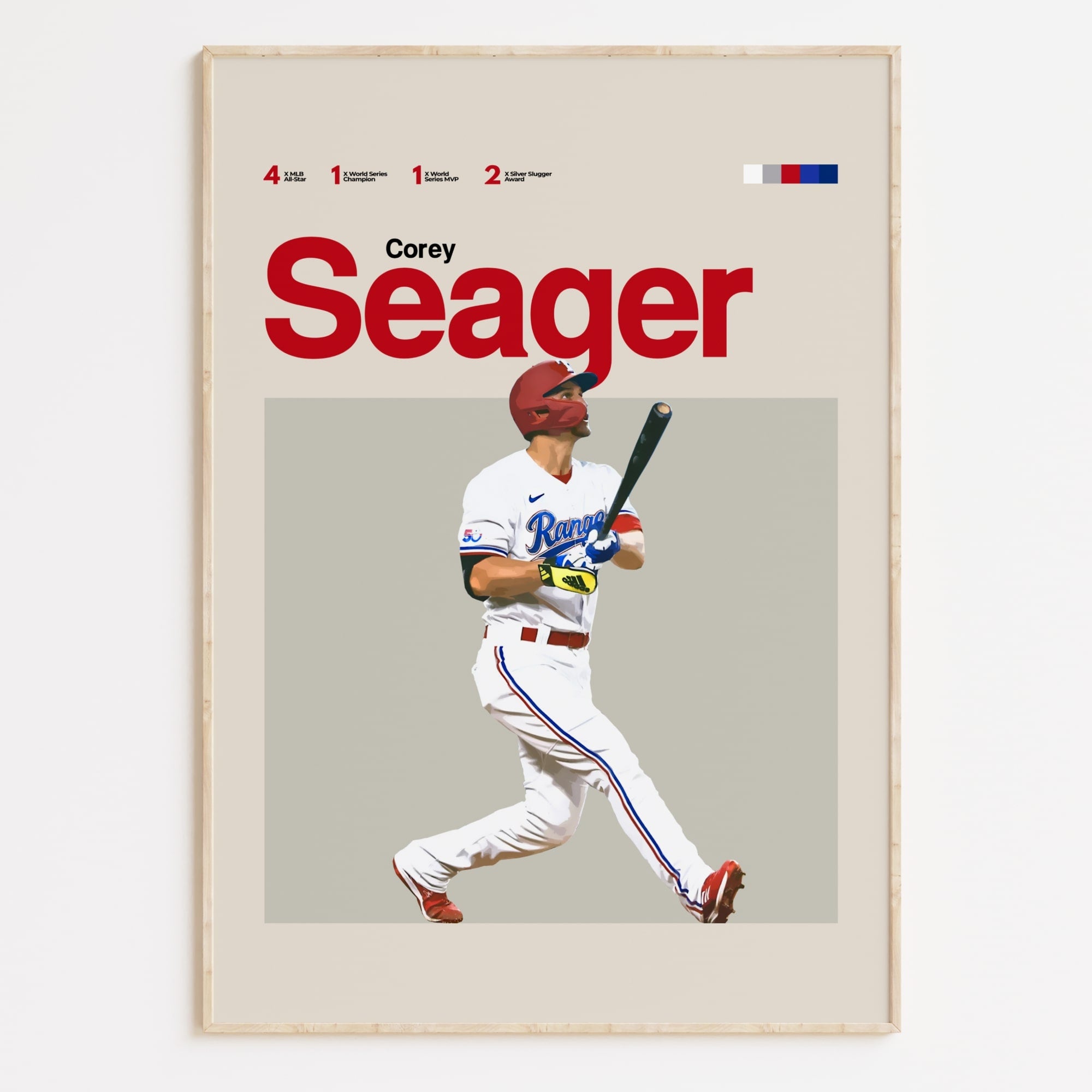 Corey Seager Poster