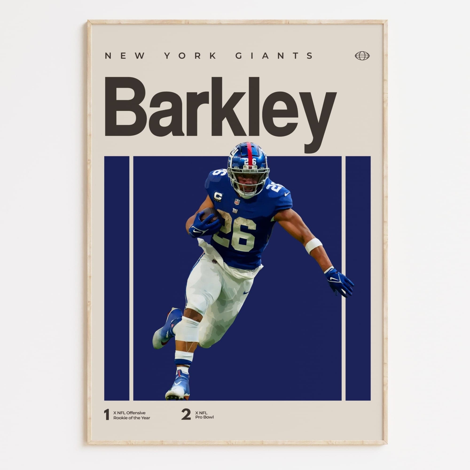 Saquon Barkley Poster