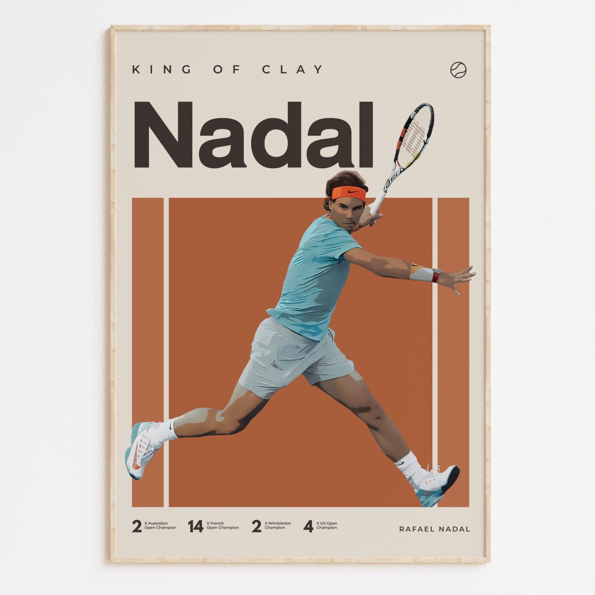 Rafael Nadal Poster