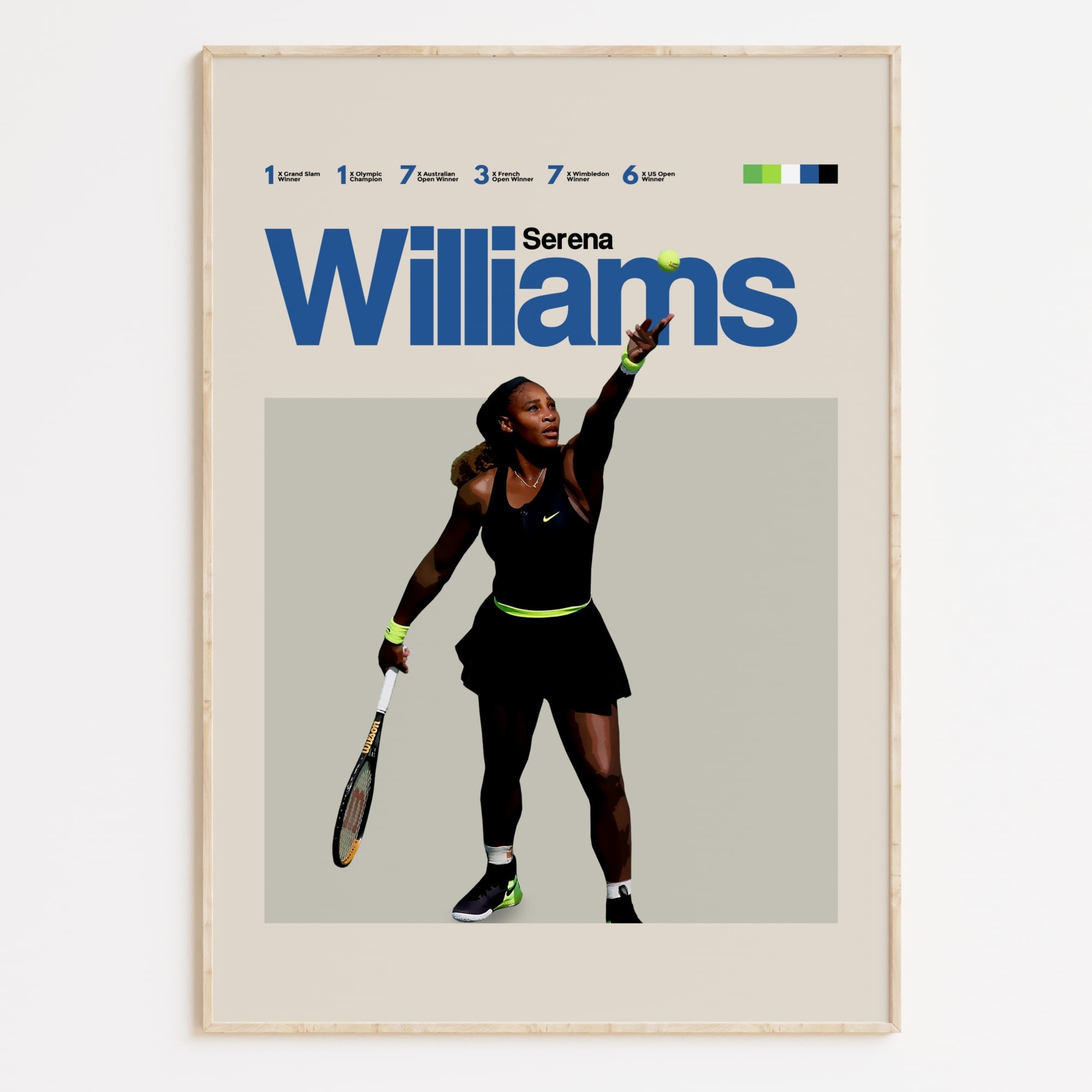 Serena Williams Poster