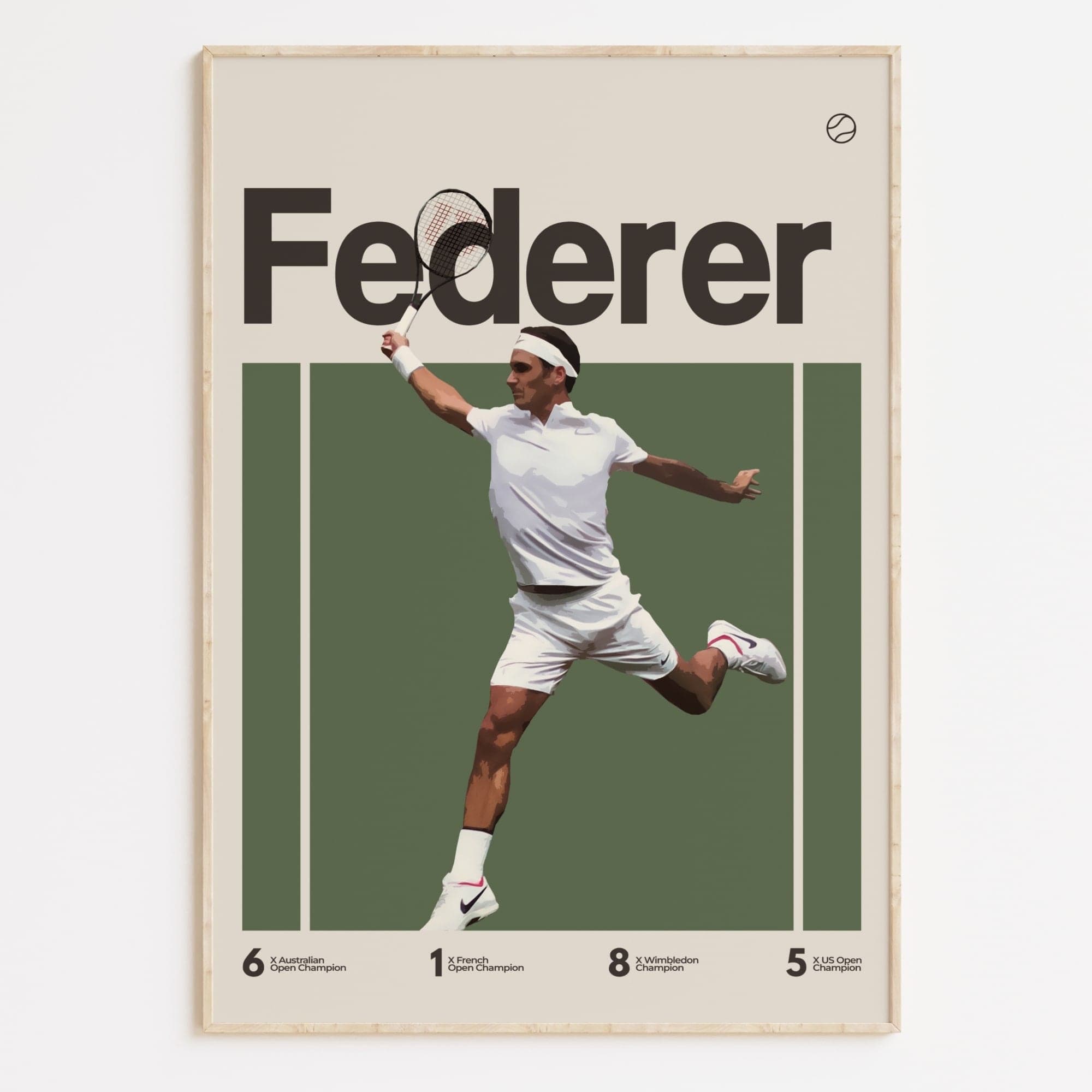 Roger Federer Poster