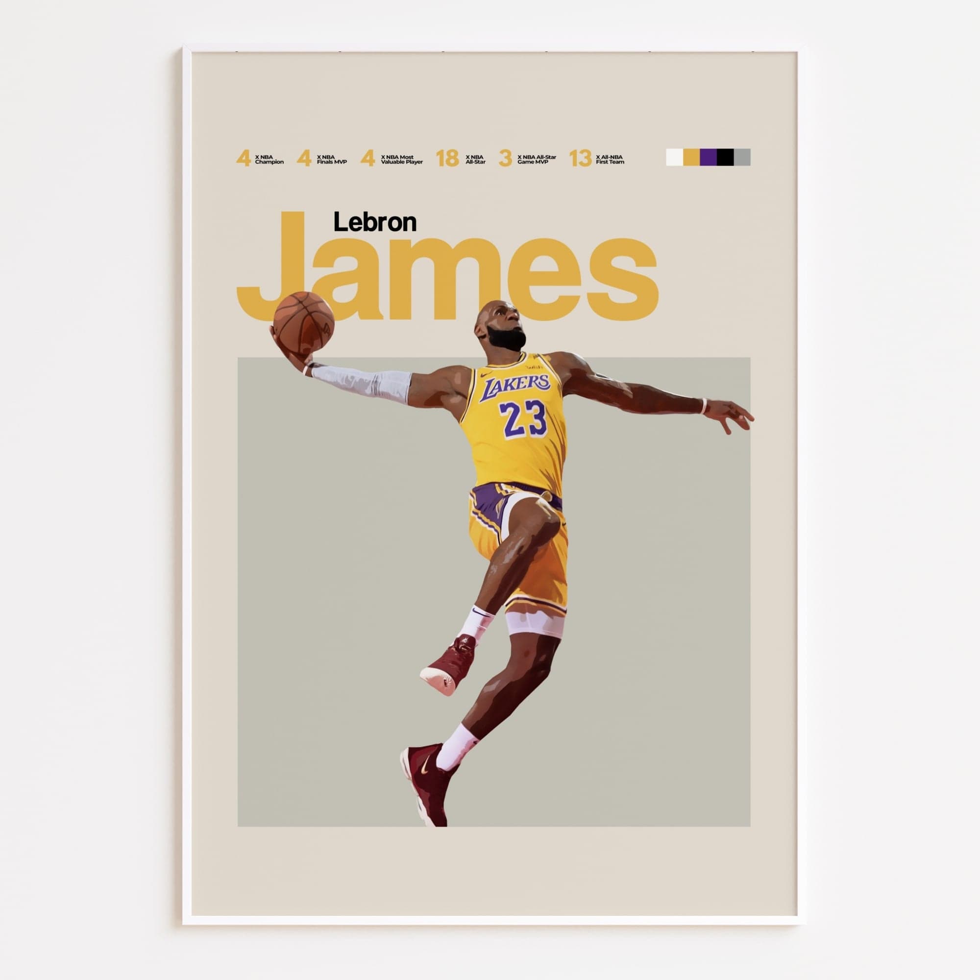 Lebron James poster