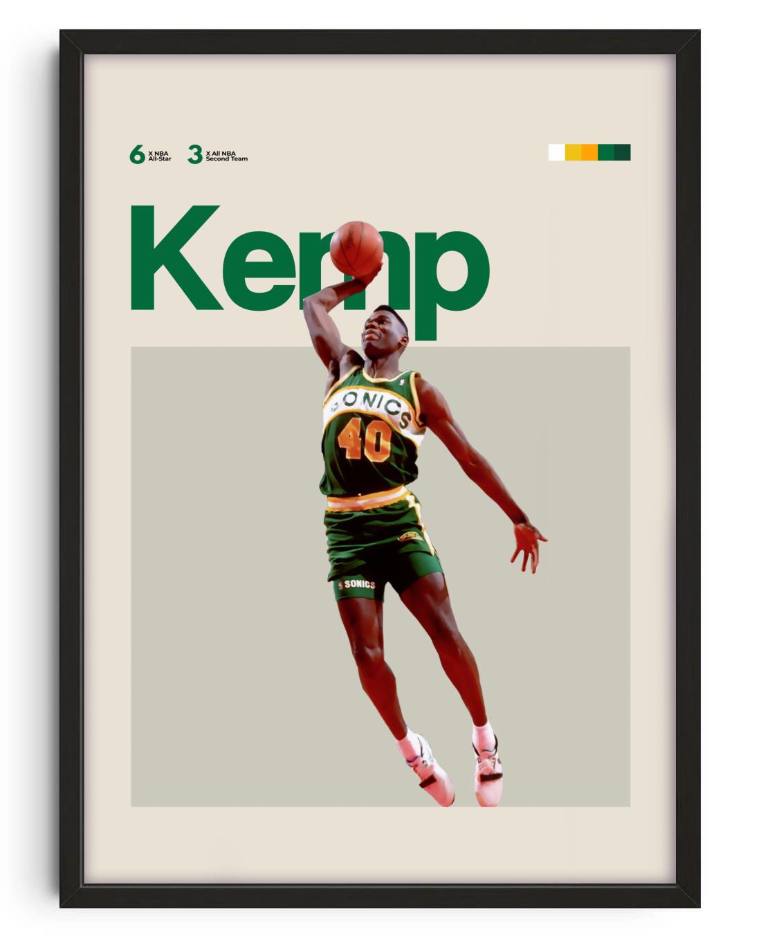 Shawn Kemp, Seattle Supersonics