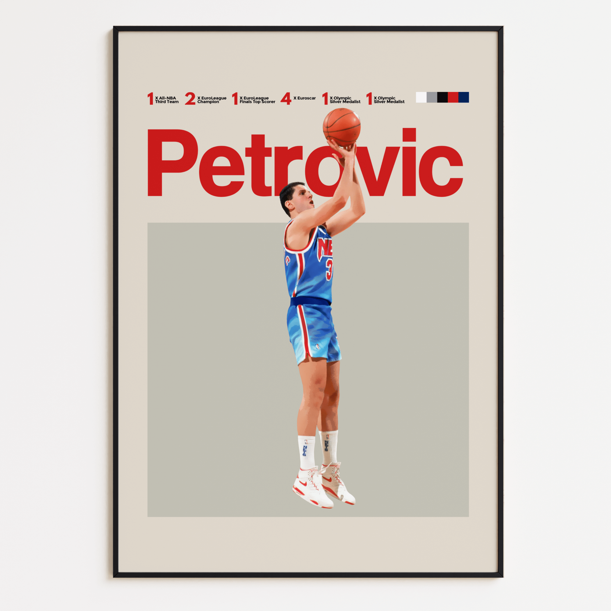 Drazen Petrovic, Brooklyn Nets