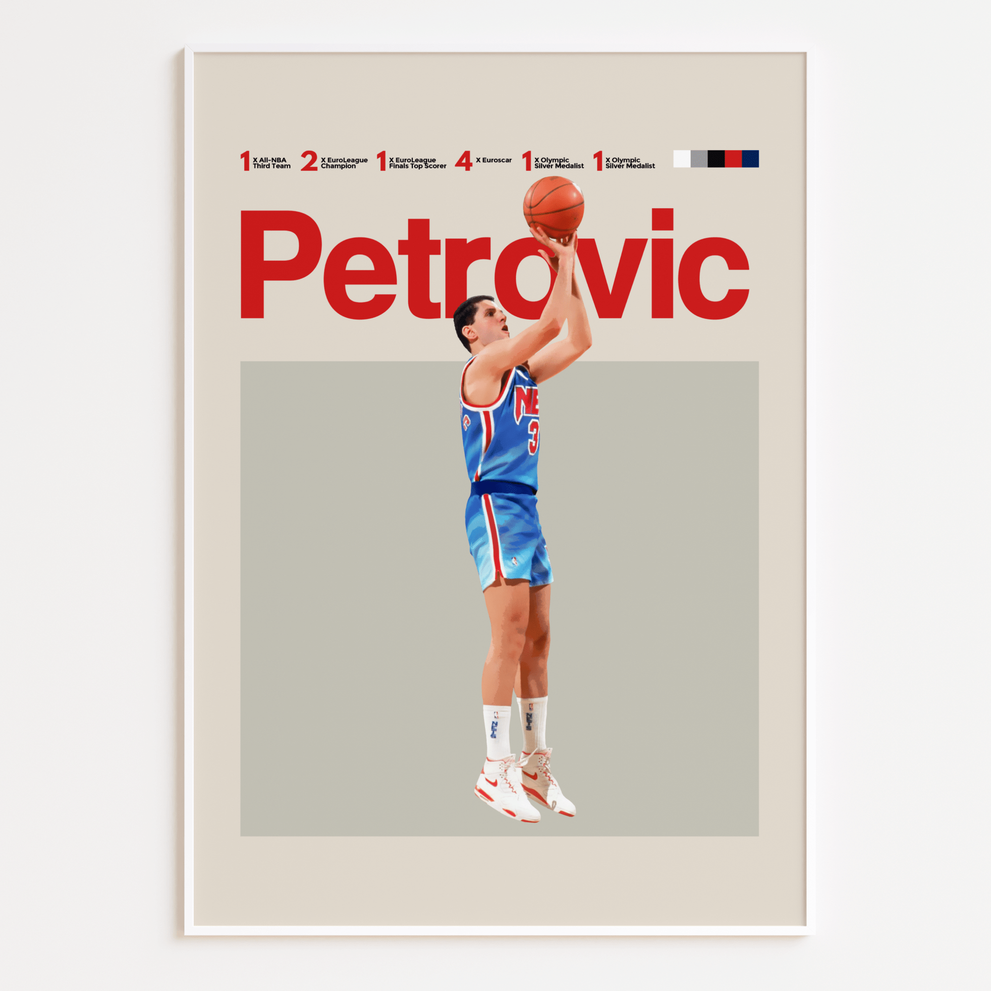 Drazen Petrovic, Brooklyn Nets