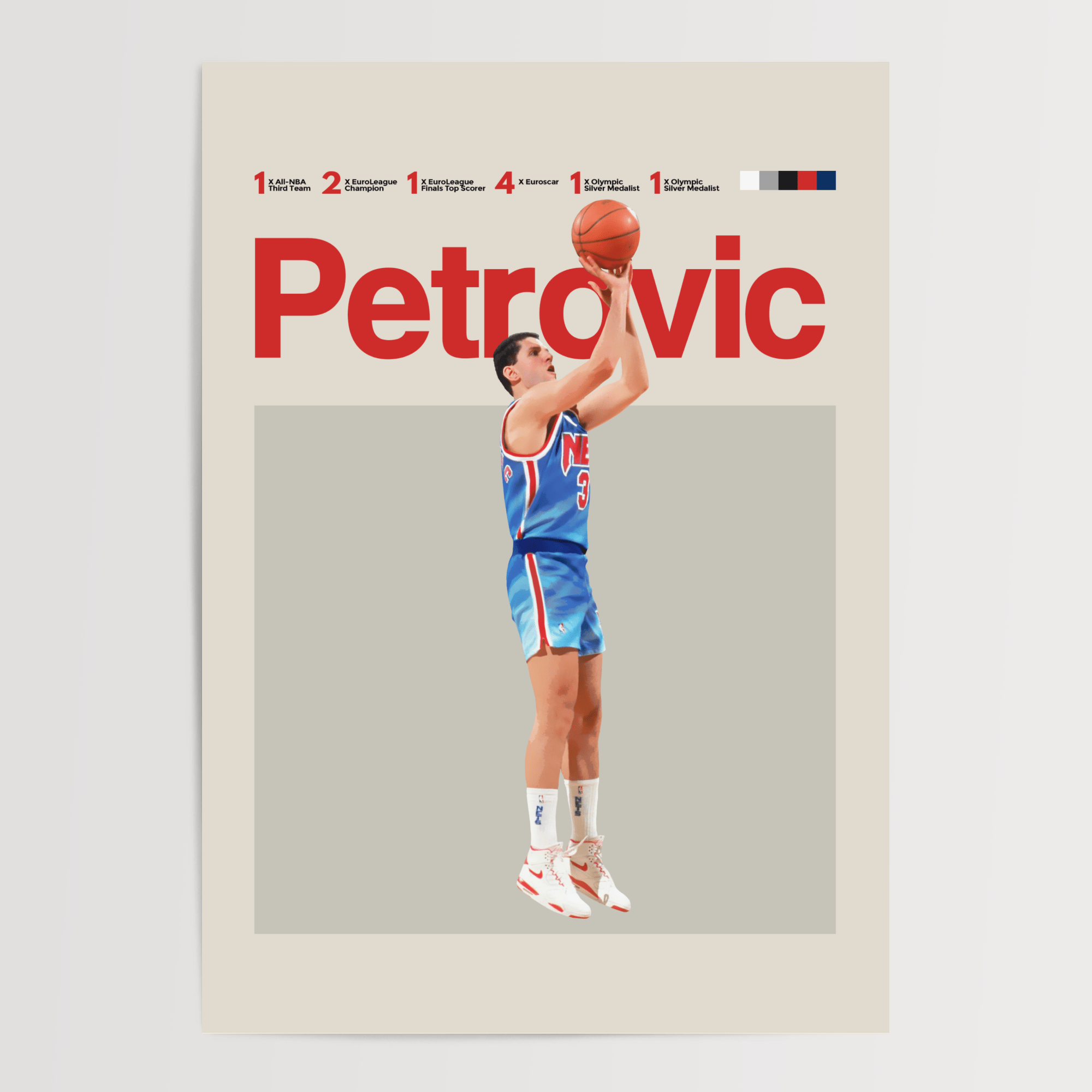 Drazen Petrovic, Brooklyn Nets