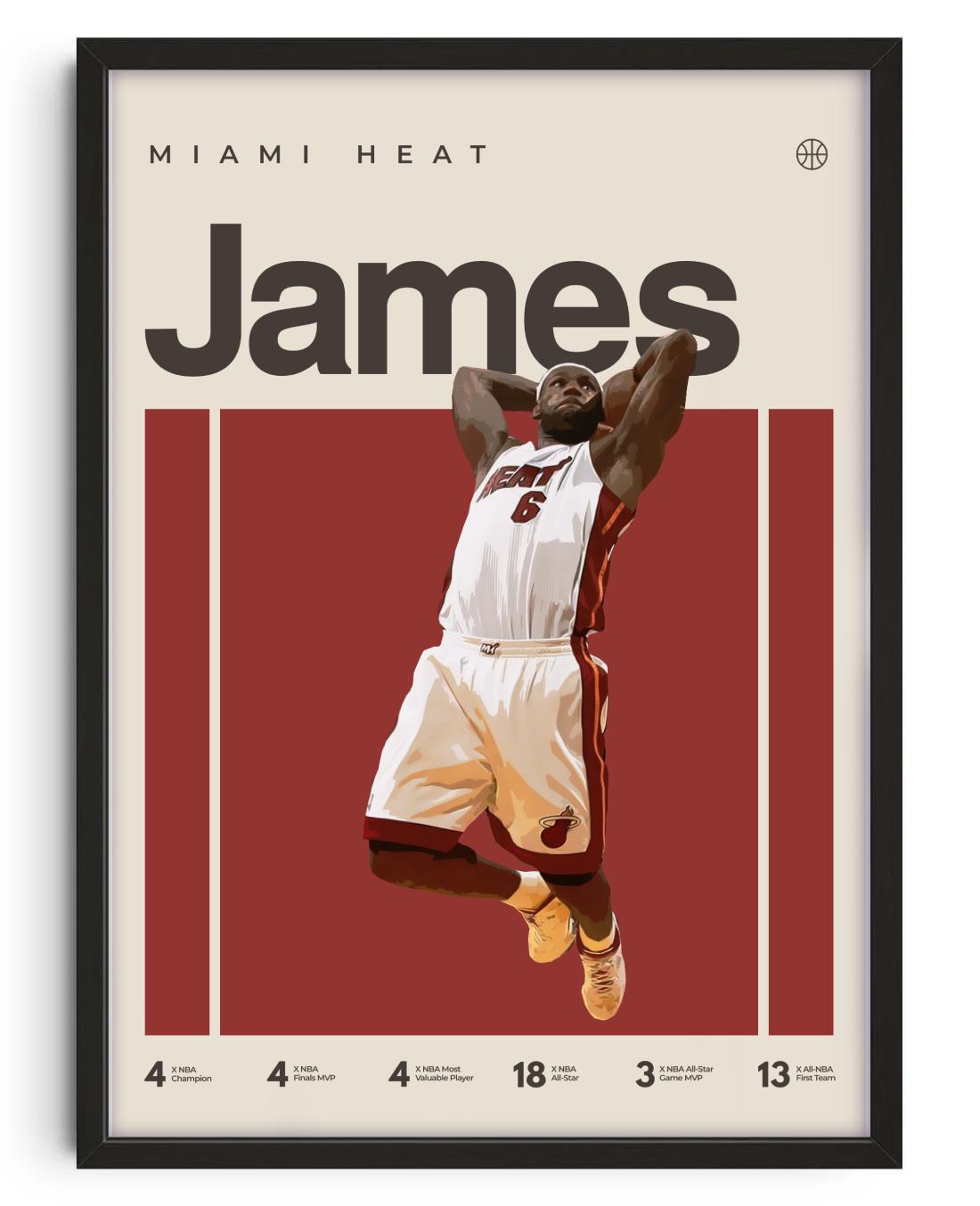 LeBron James, Miami Heat