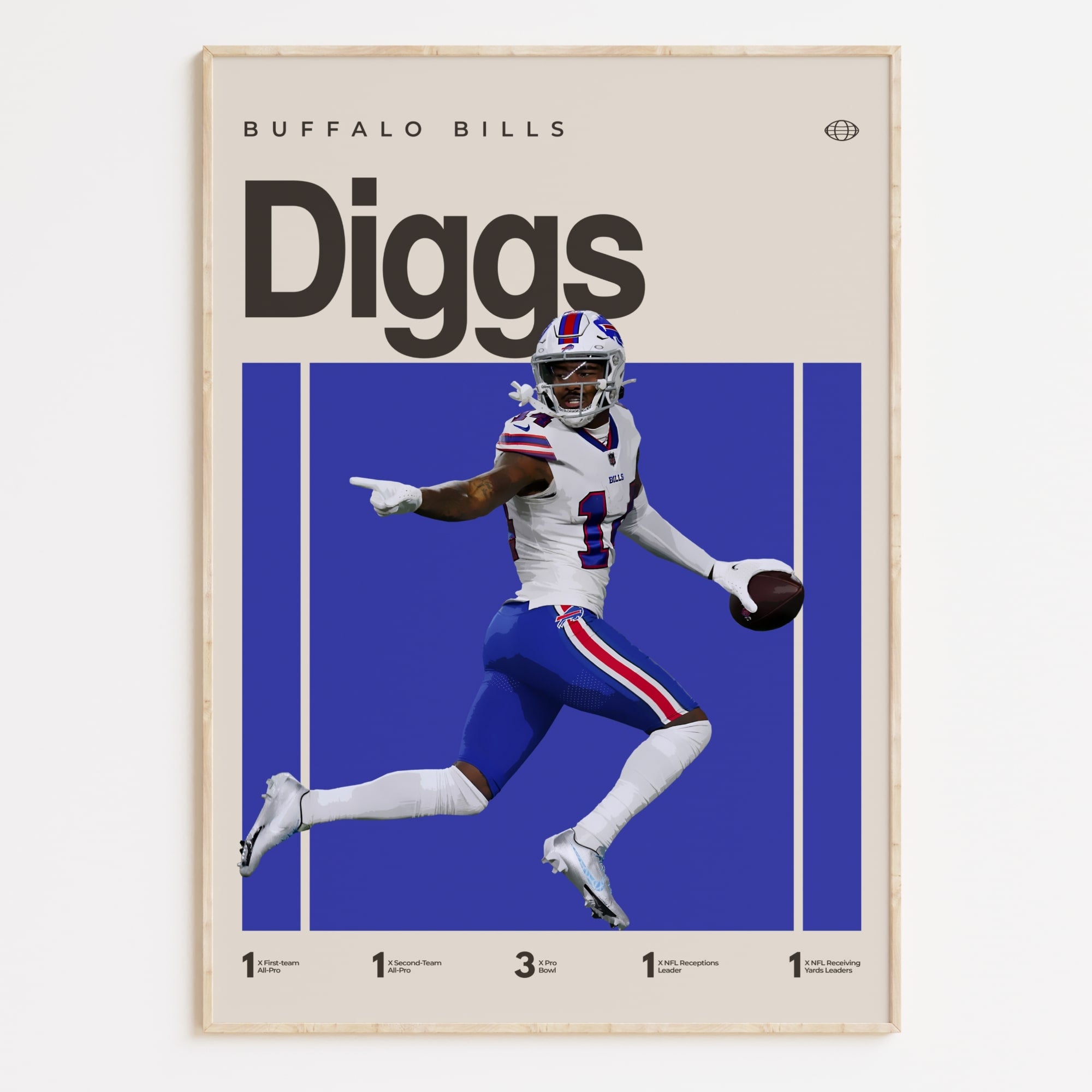 Stefon Diggs Poster