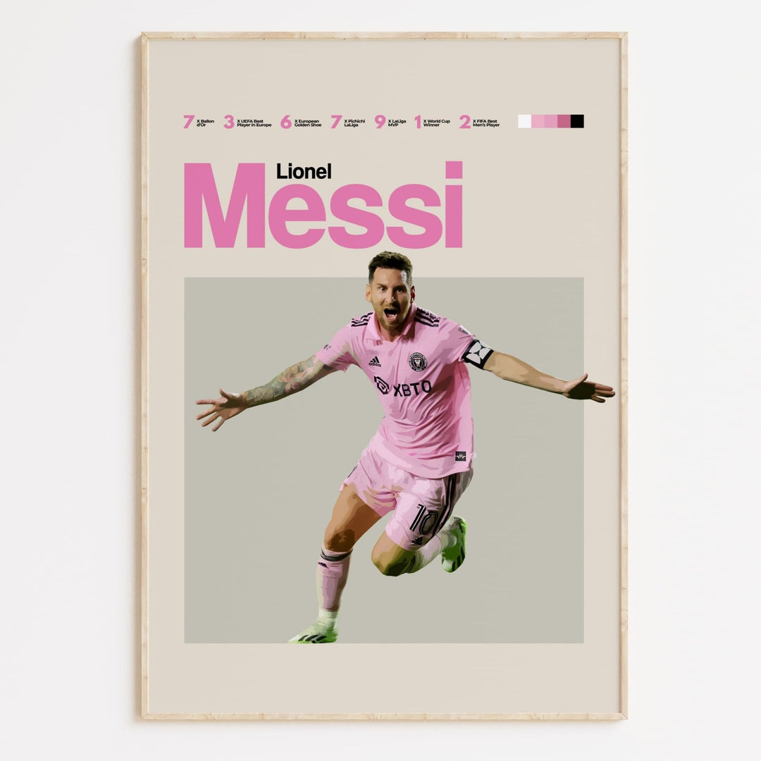 Poster Messi Inter Miami