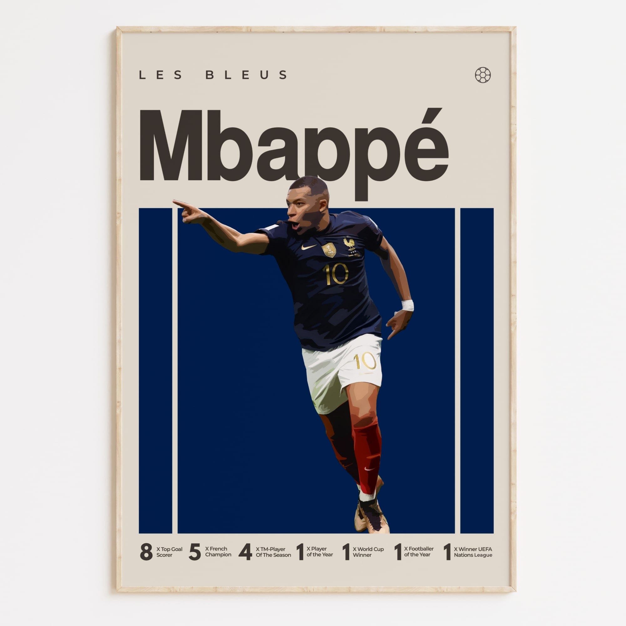 Kylian Mbappe poster