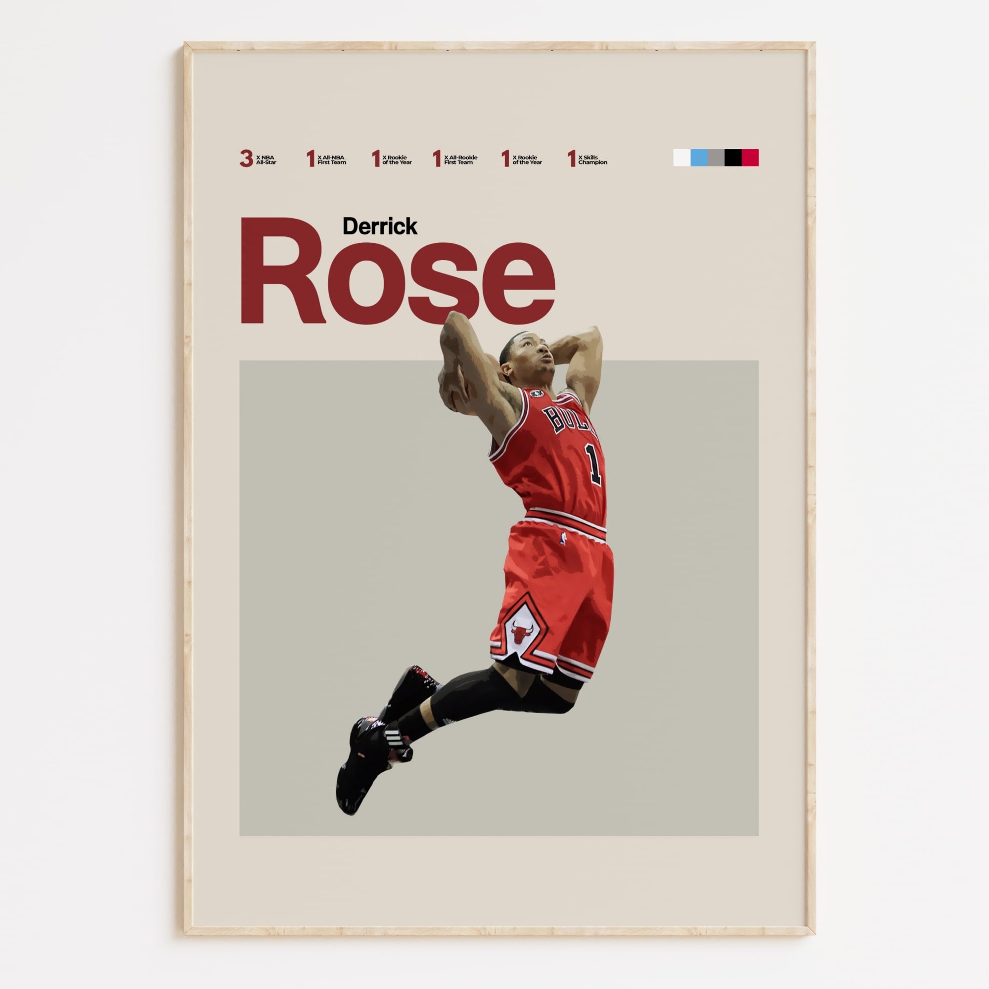 Derrick Rose Poster