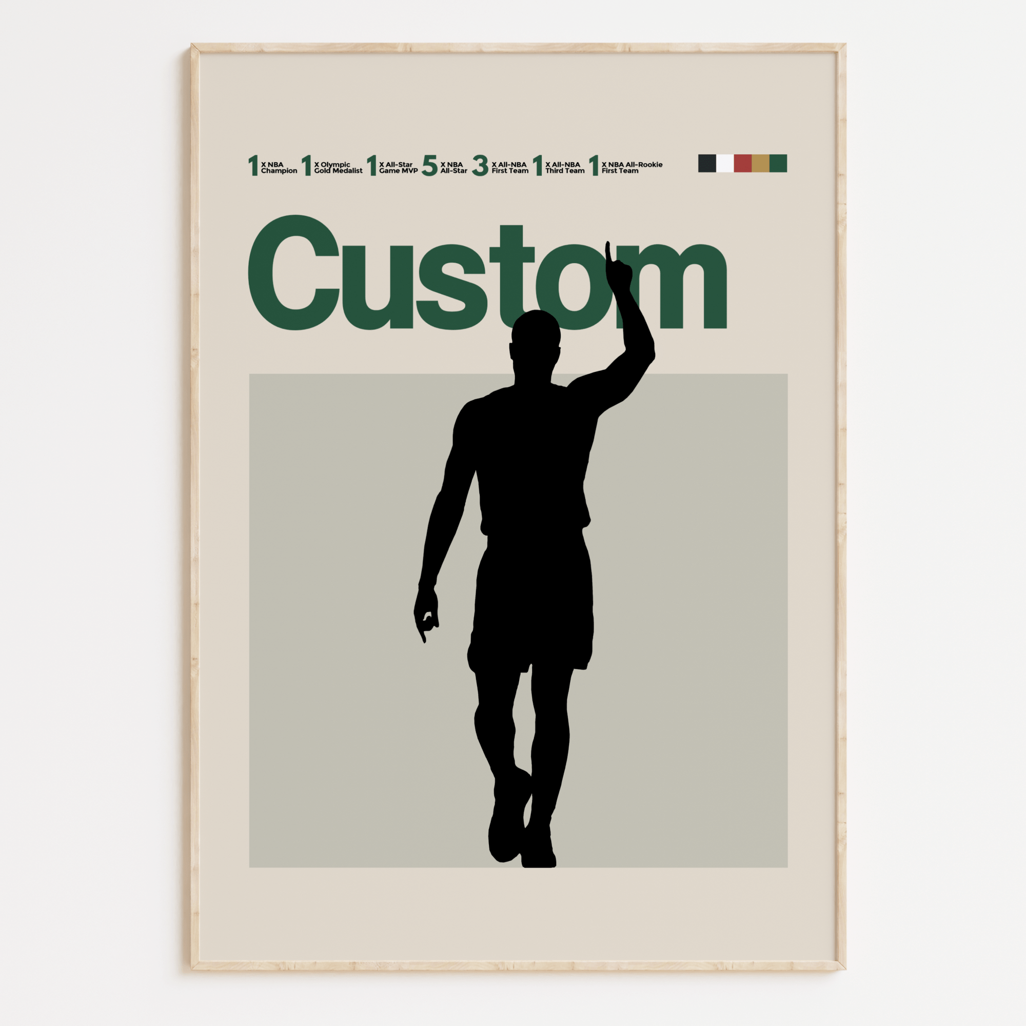 Custom Athlete Poster