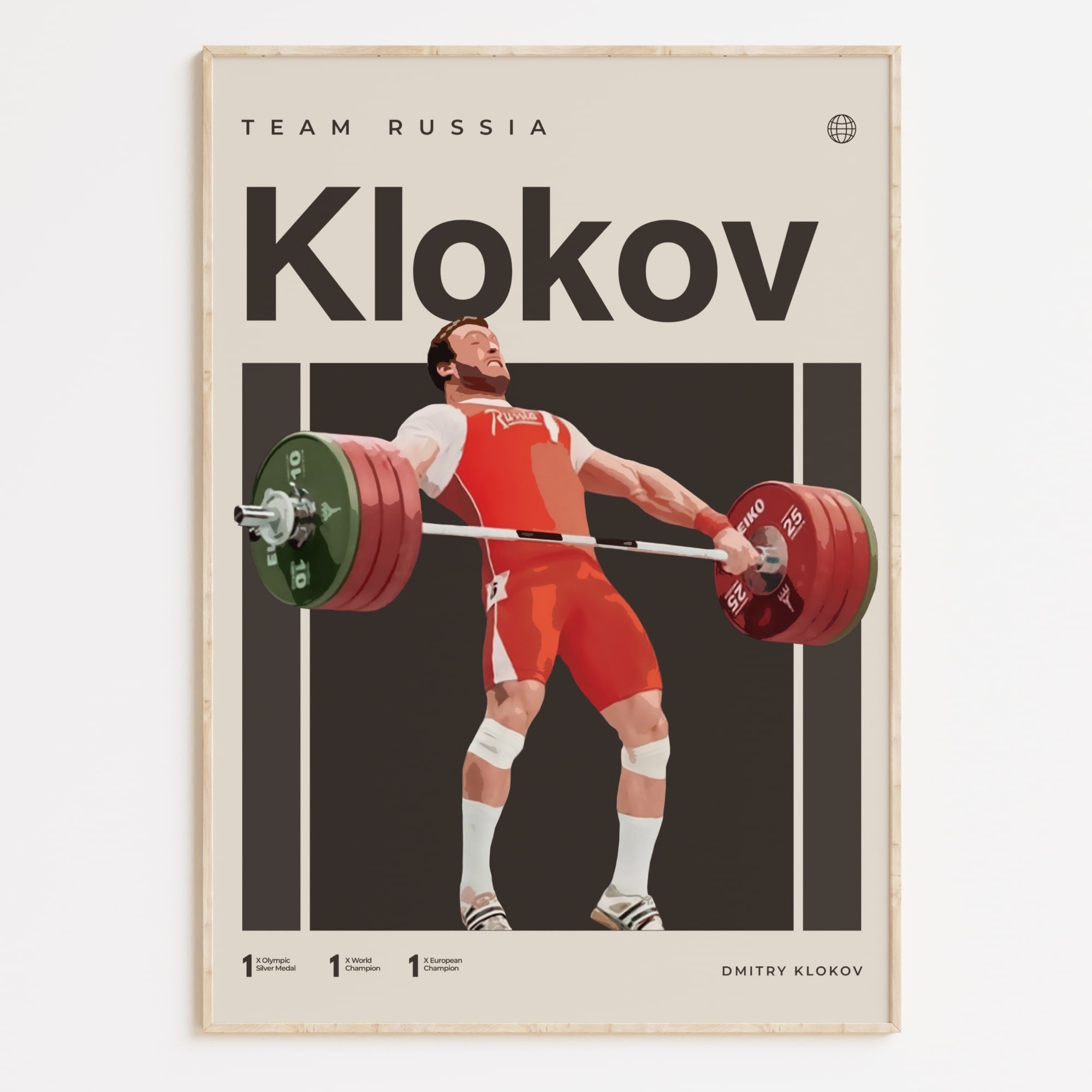 Dmitry Klokov Poster