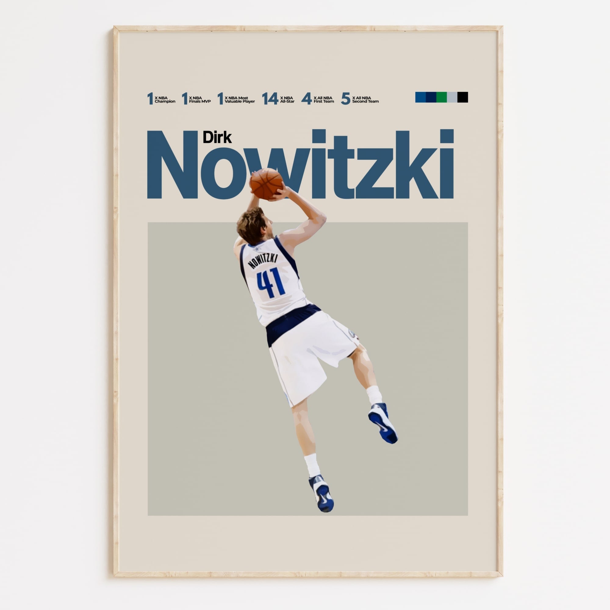 Dirk Nowitzki Poster