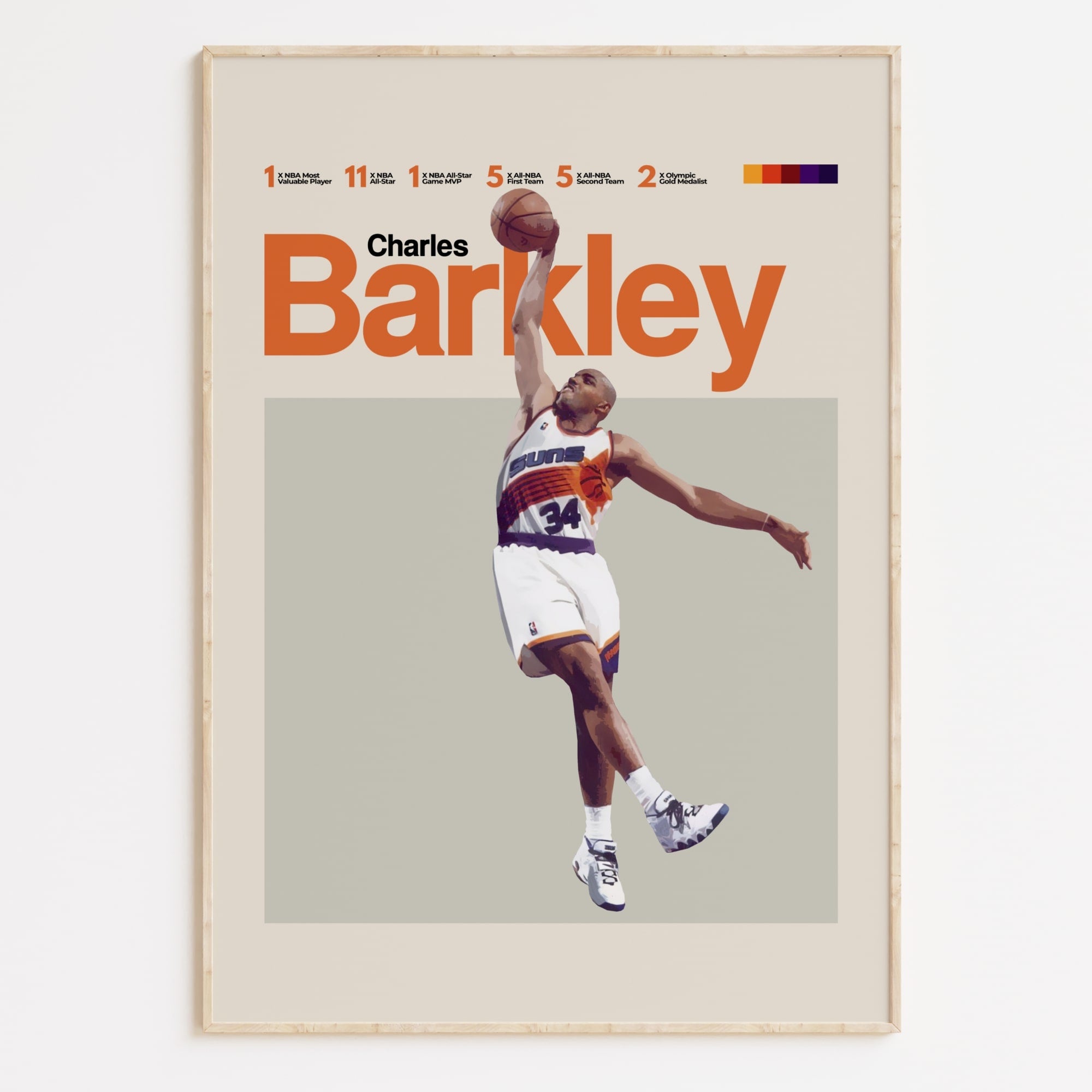 Charles Barkley Poster