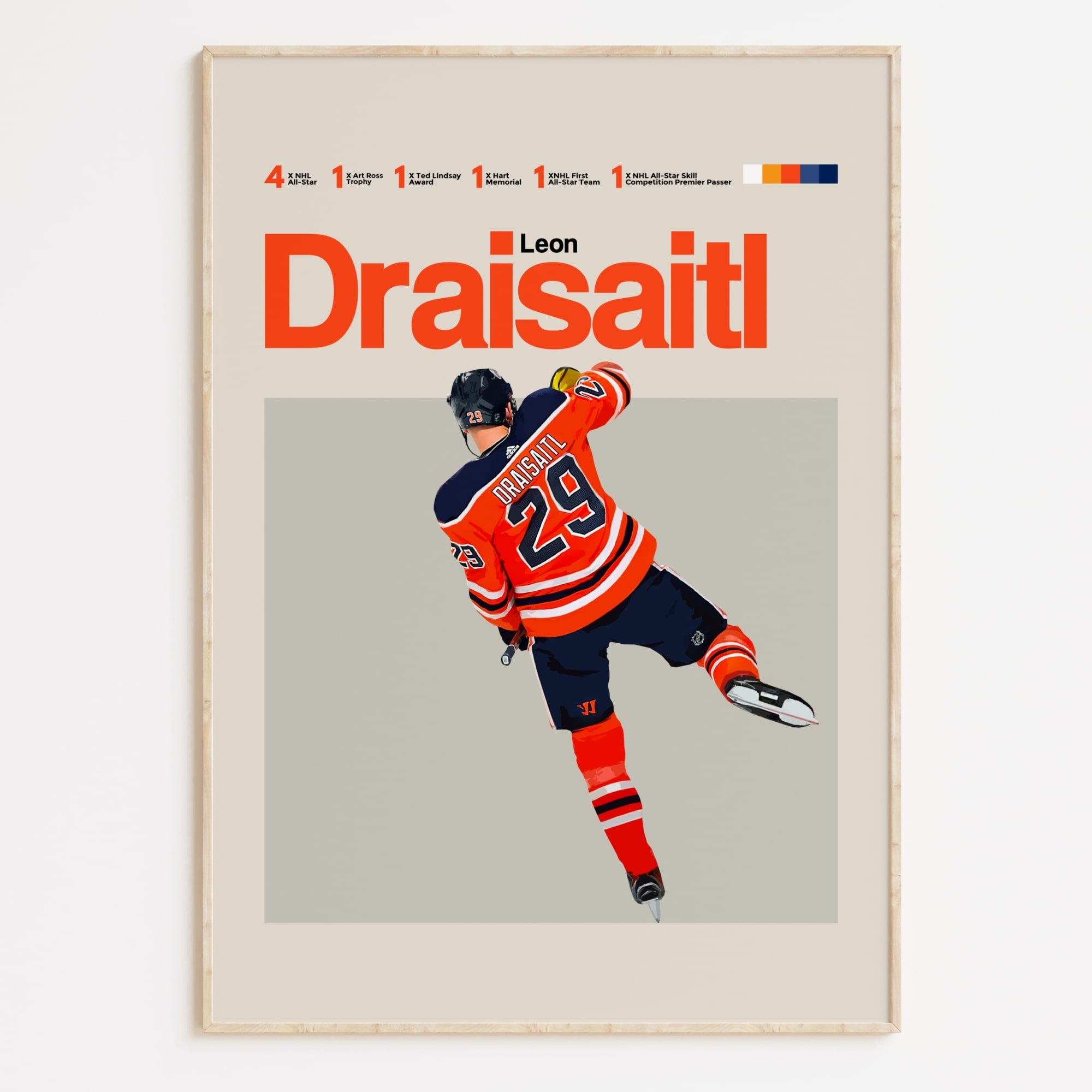Leon Draisaitl Poster